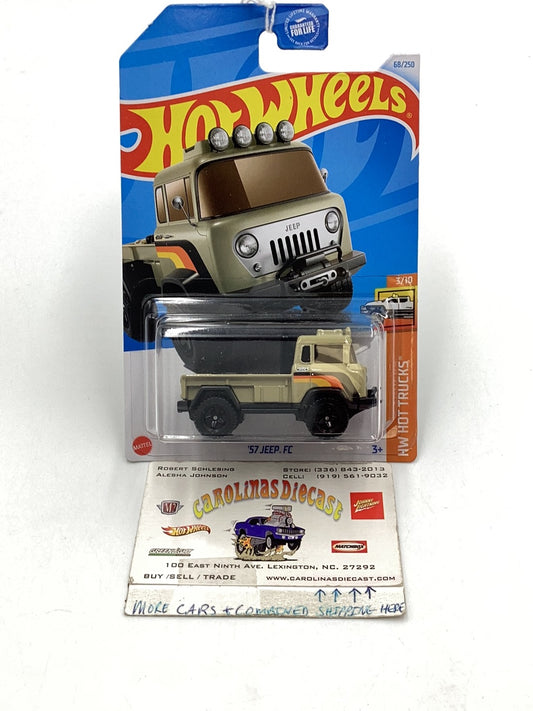 2024 Hot Wheels #68 57 Jeep FC 47B