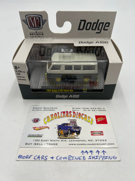 M2 Machines 1964 Dodge A100 Vision Van CHASE 1/750 R74