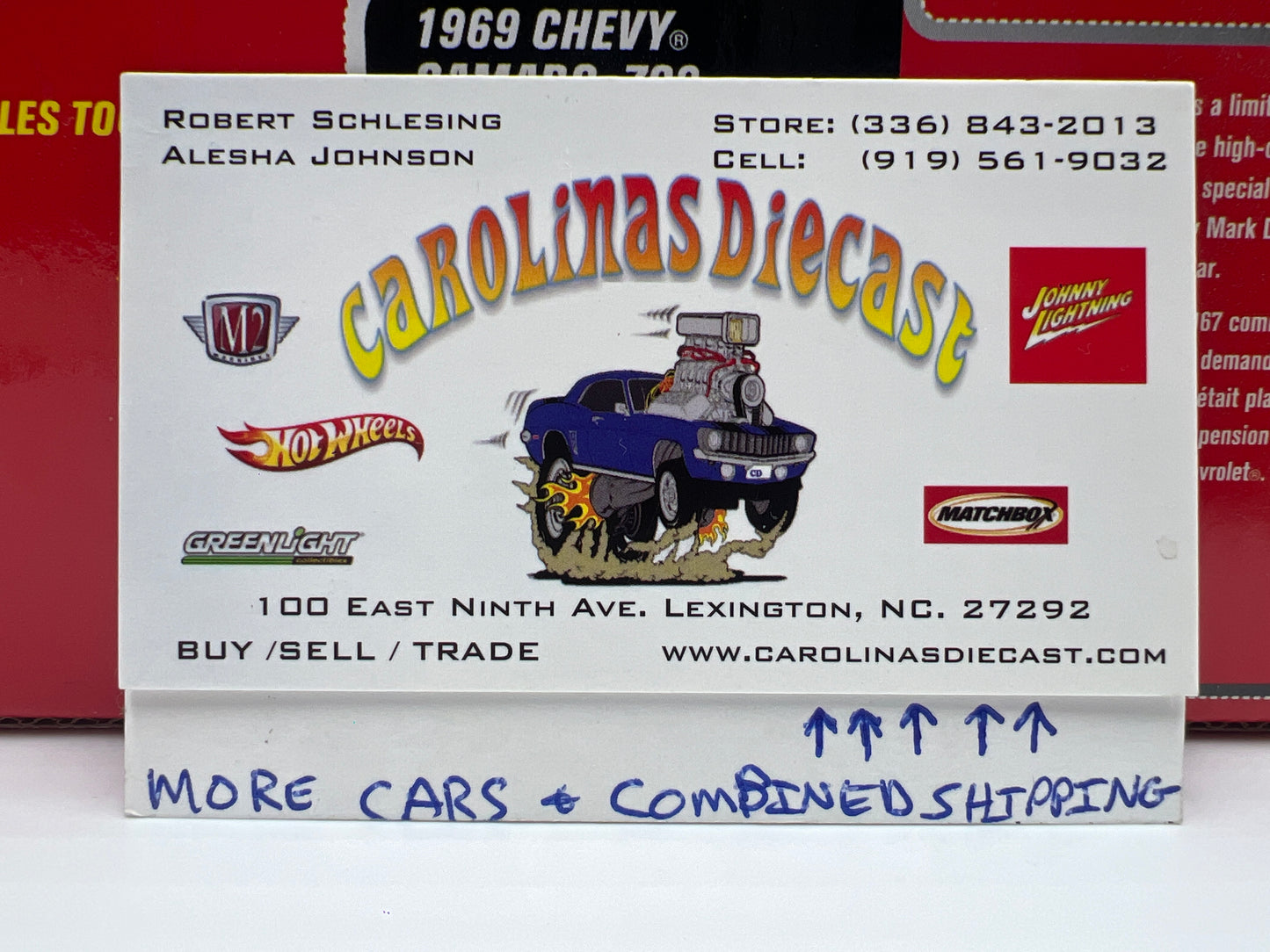 Johnny Lightning 1:24 Scale White Lightning Chase Muscle Cars 1969 Chevy Camaro Z28 Black VHTF