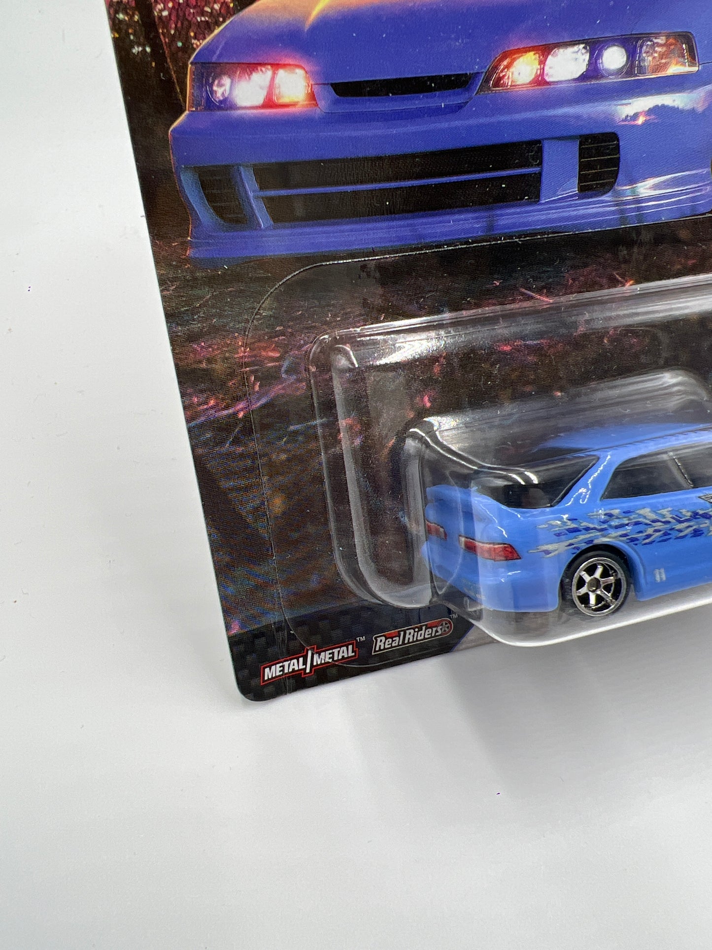 2024 Hot Wheels Gold Label Fast & Furious #1 Custom Acura Integra Sedan GSR Blue Vein on Card 246P