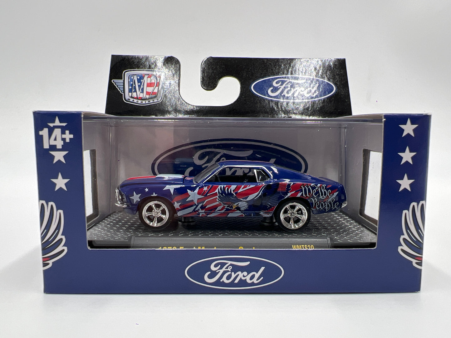 M2 Machines Walmart Exclusive Free Spirit 1970 Ford Mustang Custom WMTS20