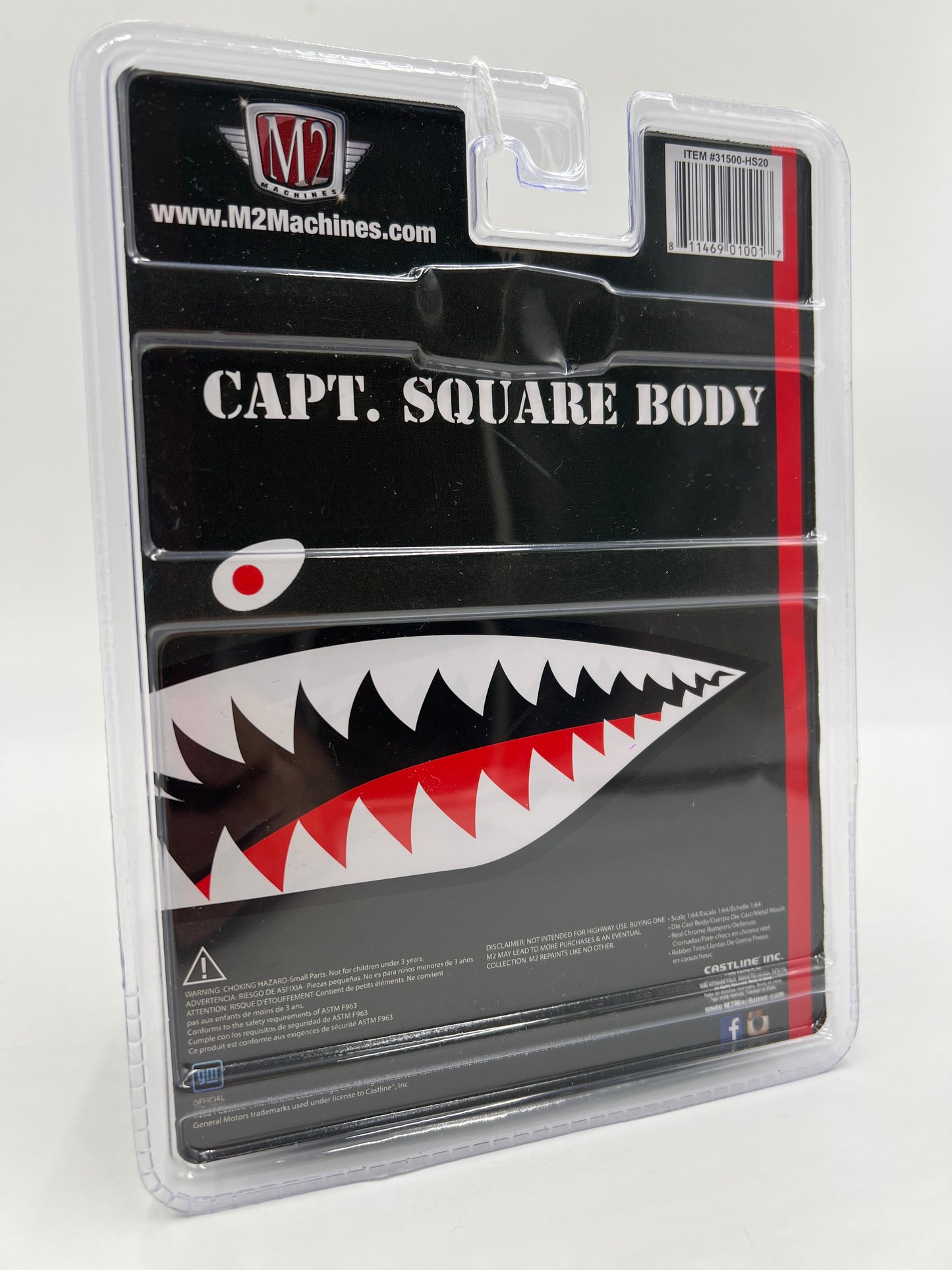 M2 Machines Hobby Exclusive CHASE 1/420 Capt Square Body 1973 Chevrolet Cheyenne Super 10 SS01 HS20