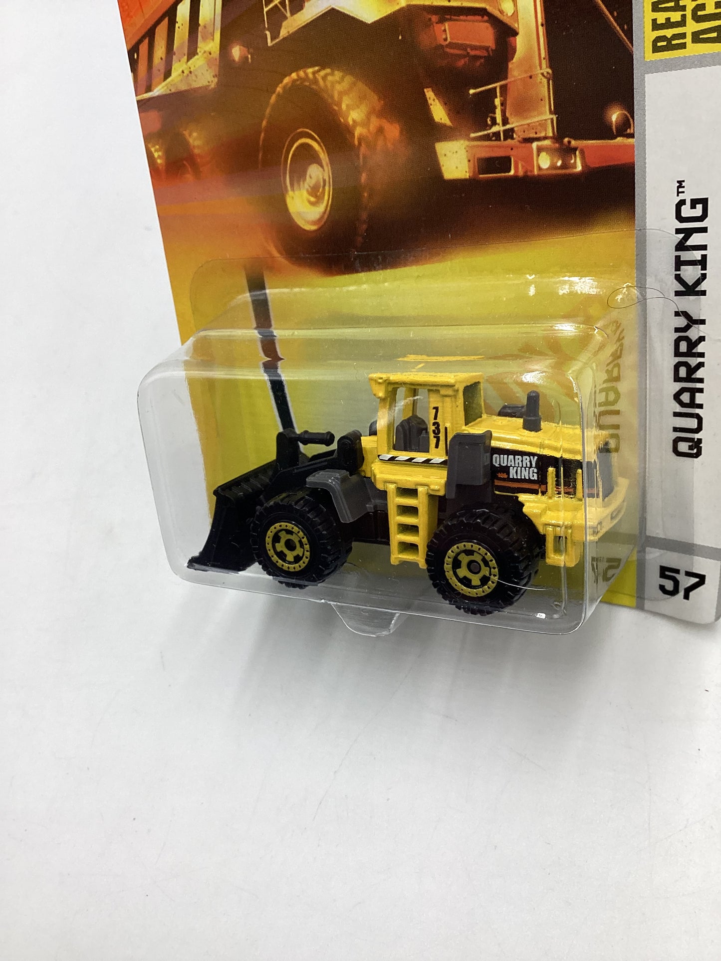 Matchbox Construction #57 Quarry King Yellow 206F