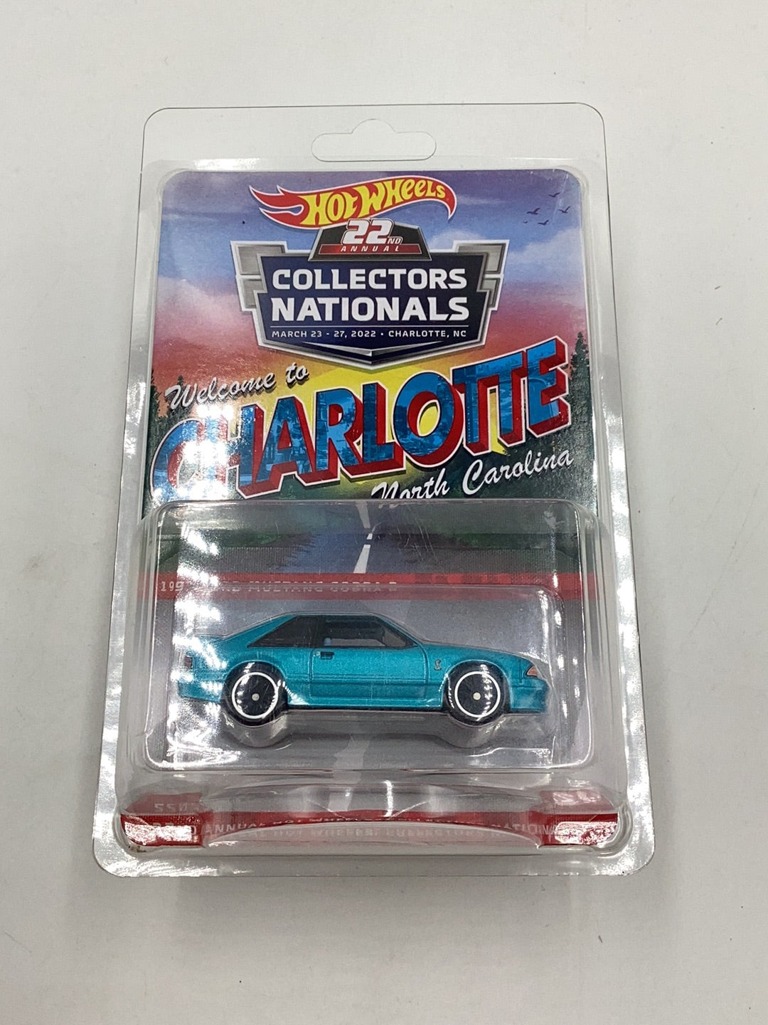 Hot wheels 22nd annual collectors Nationals dinner car 1993 Ford