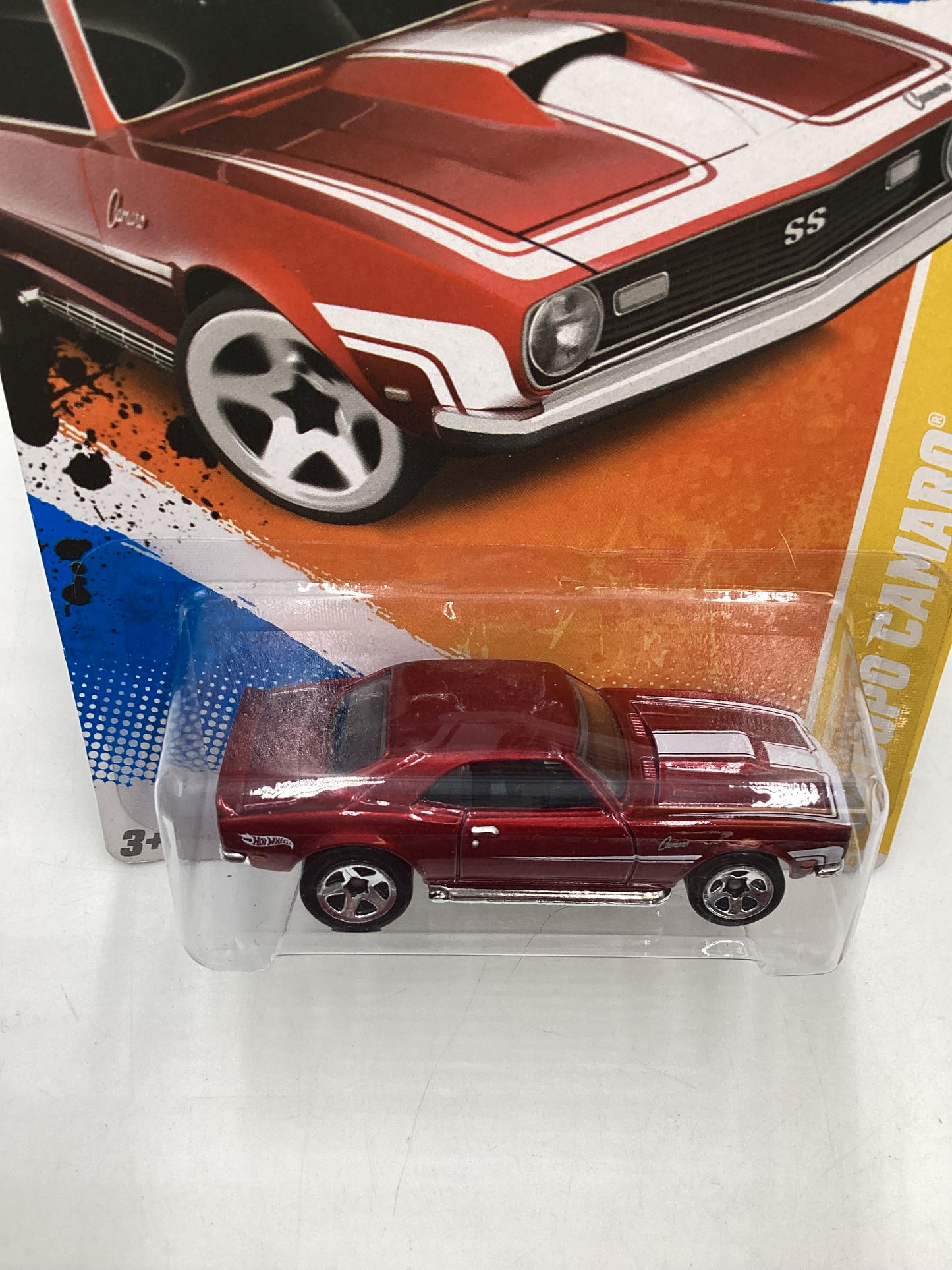 2011 Hot wheels #25 68 Copo Camaro Red see description 4A