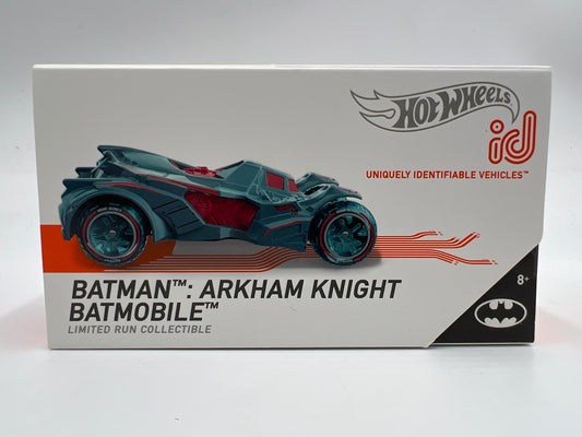 Hot Wheels iD Batman Series 1 #4 Arkham Knight Batmobile Light Blue Sealed
