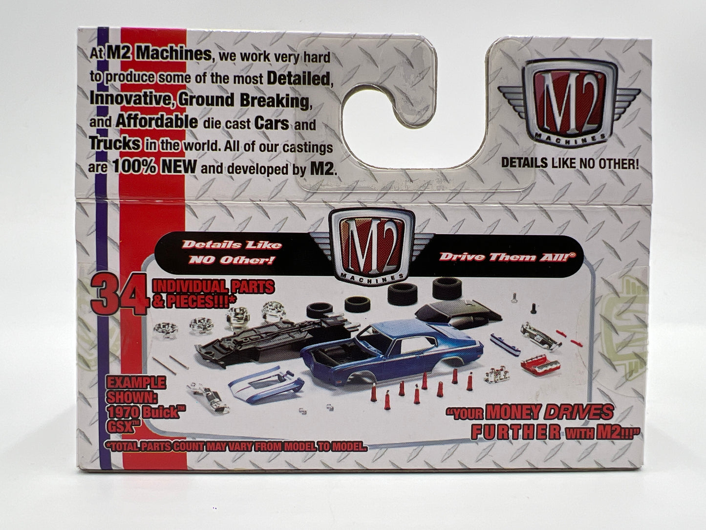 M2 Machines Ground Pounders 1969 Ford Mustang Boss 429 Dark Green R14