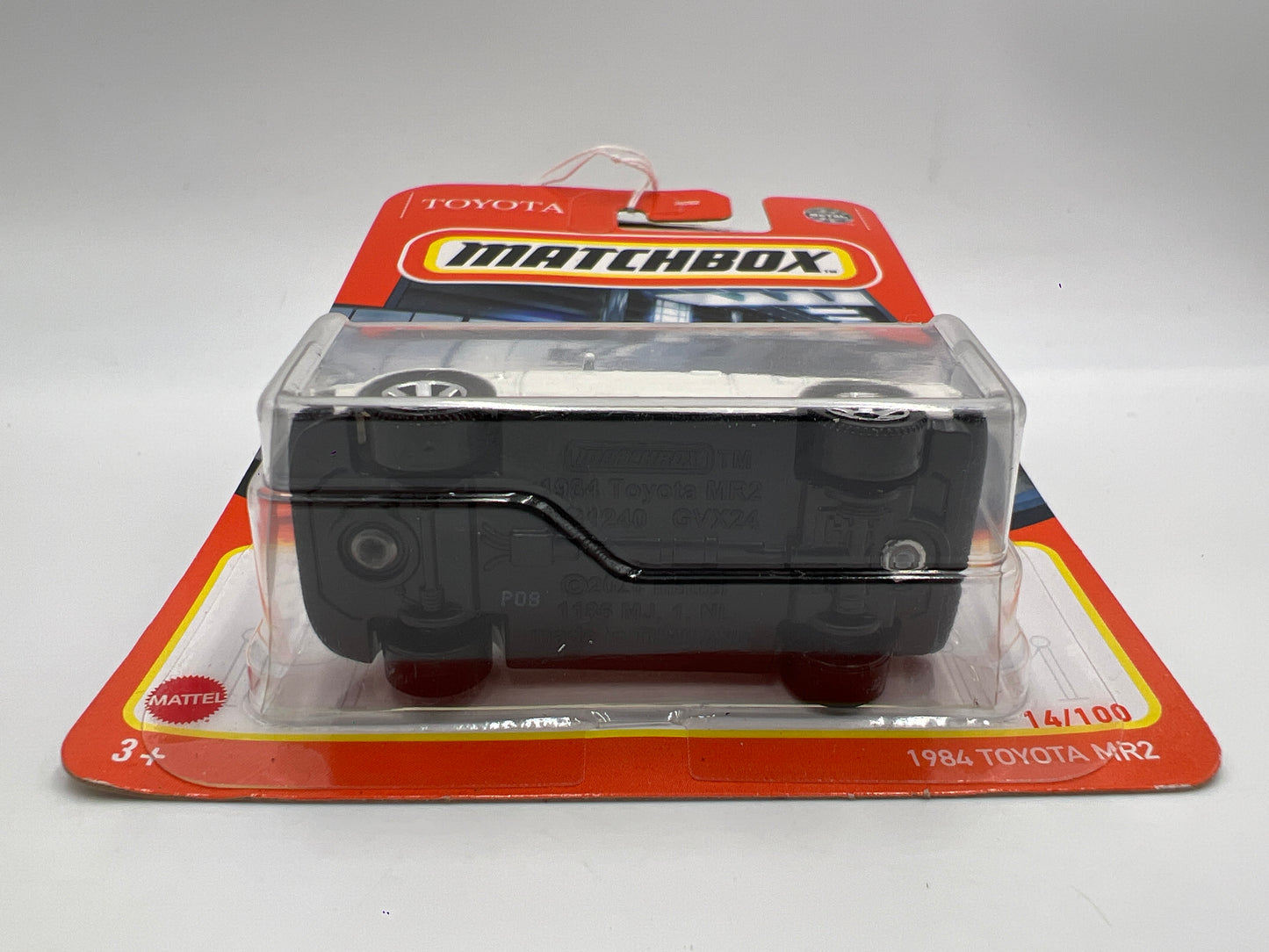 Matchbox #14 1984 Toyota MR2 White W/Lights Up 216B
