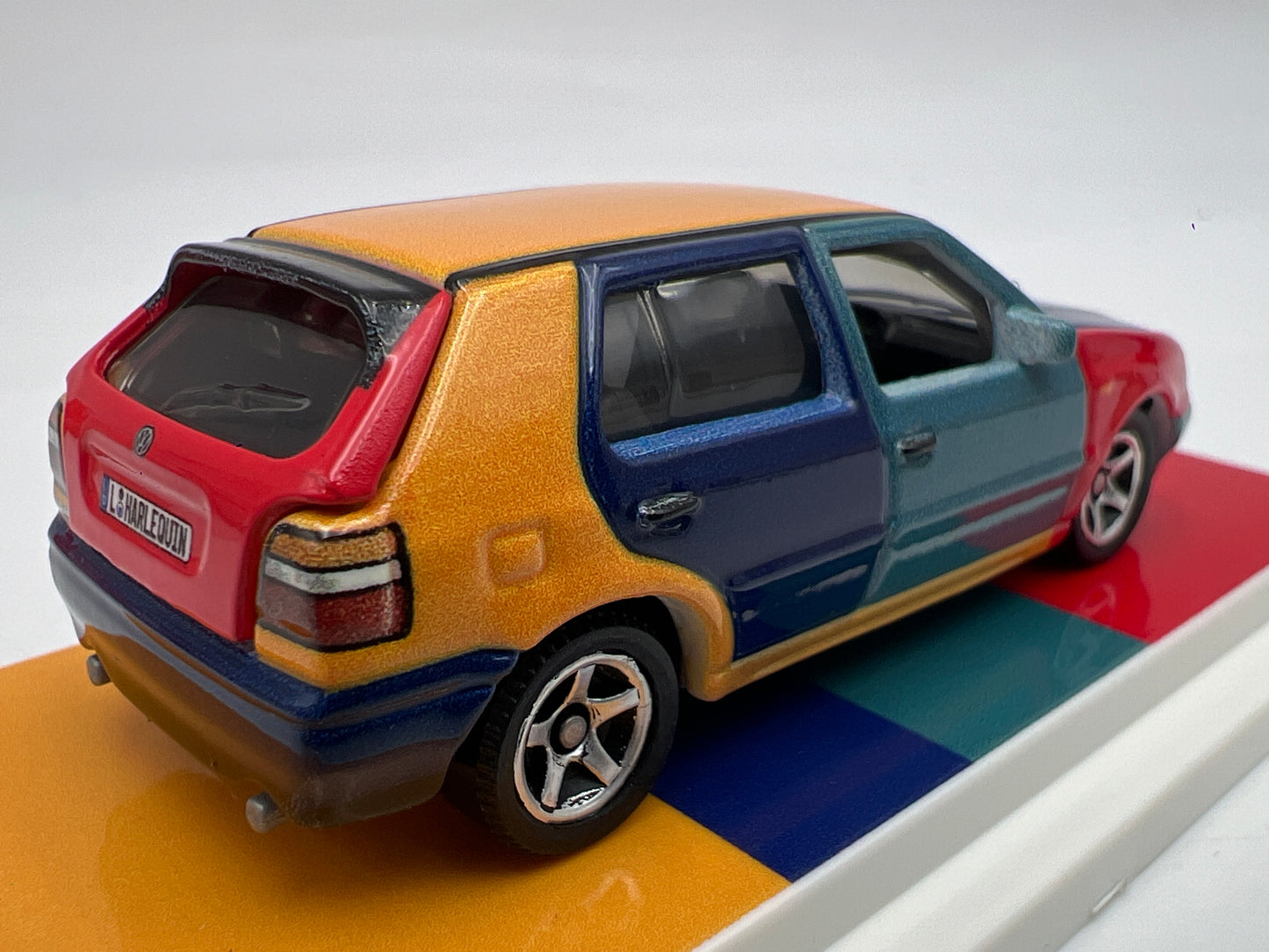 Matchbox RLC Mattel Creations 1995 Volkswagen Golf MK3 Harlequin