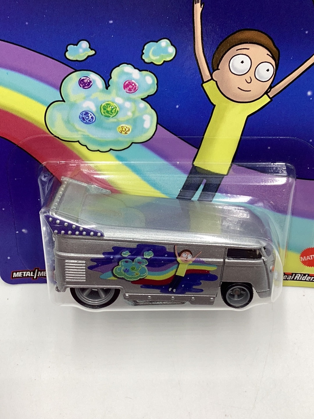 Hot wheels pop culture Rick and Morty 4/5 Volkswagen drag bus 271H