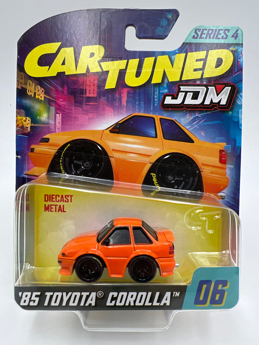MGA Car Tuned JDM Series 4 #6 85 Toyota Corolla Orange