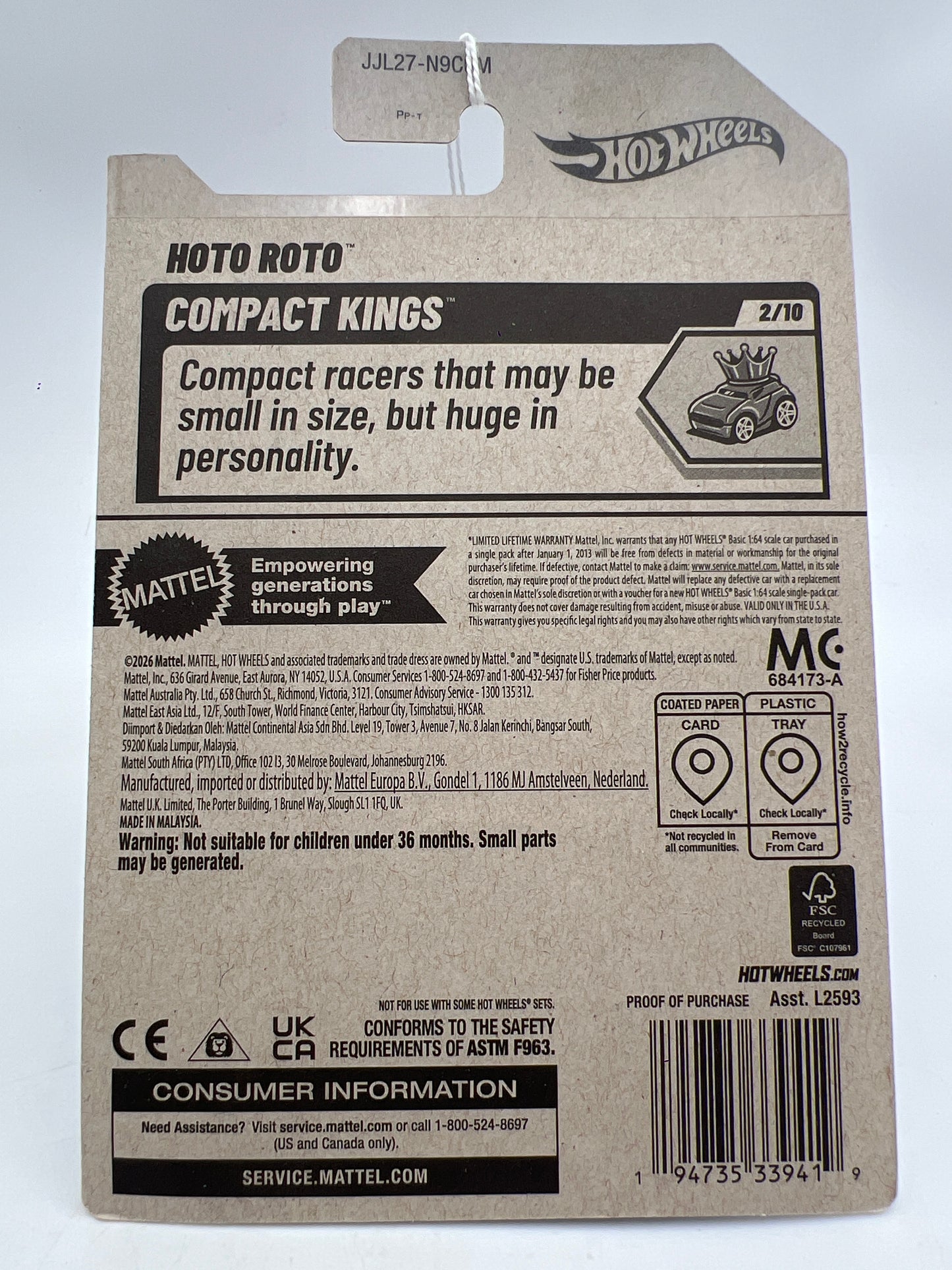 2026 Hot Wheels M Case #79 Hoto Roto