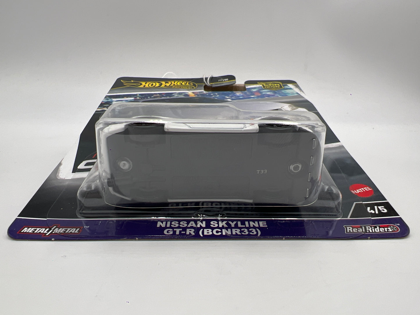 Hot Wheels Premium Modern Classics #4 Nissan Skyline GT-R BCNR33 White GReddy 241G