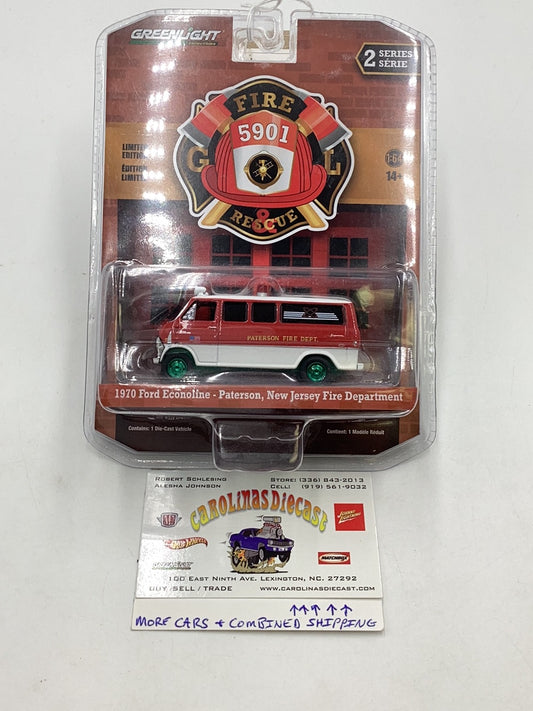 Greenlight Series 2 CHASE 1970 Ford Econoline NJ Fire Dept.