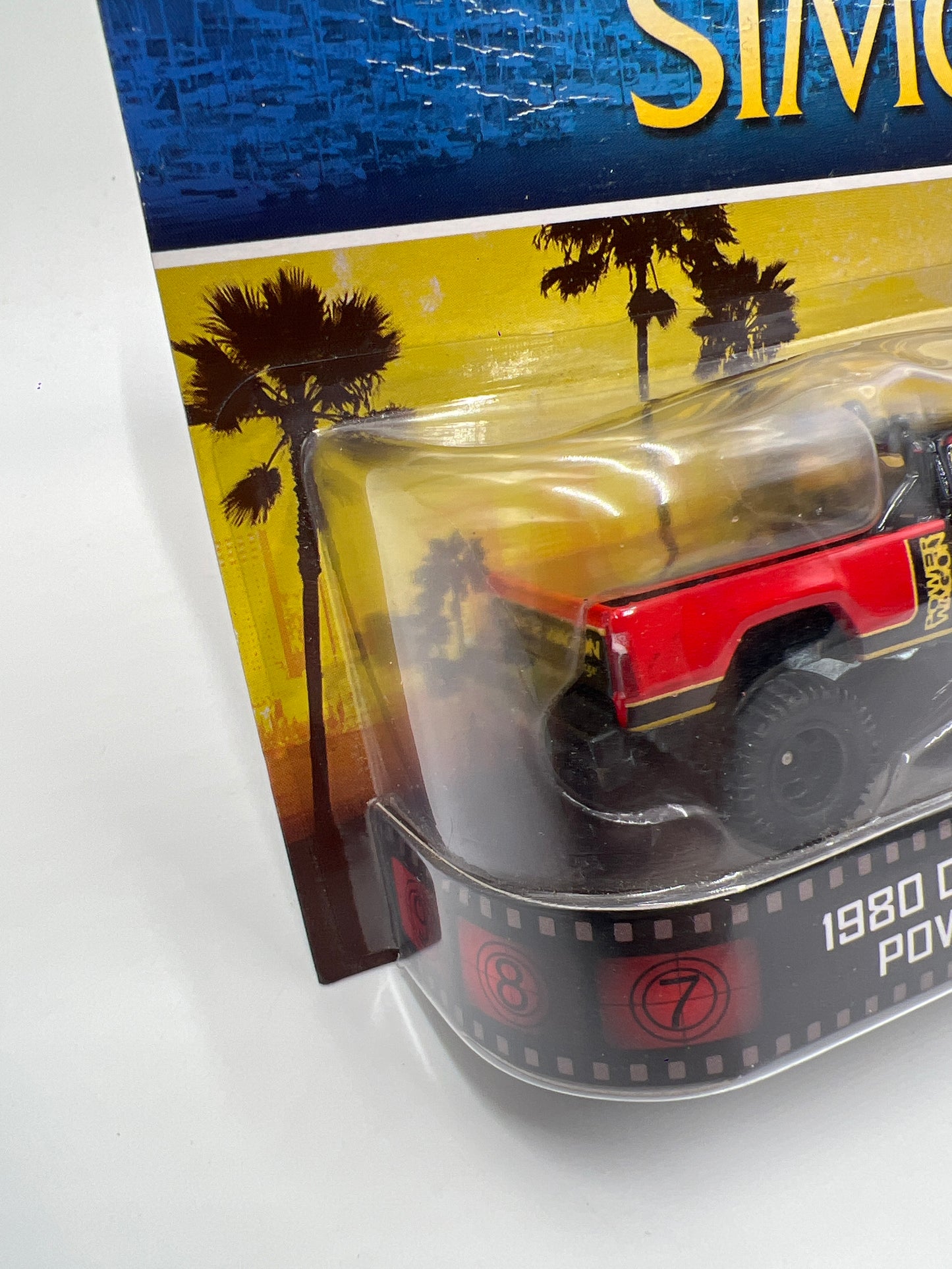 Hot Wheels Retro Entertainment Simon & Simon 1980 Dodge Macho Power Wagon W/Protector Bad Card