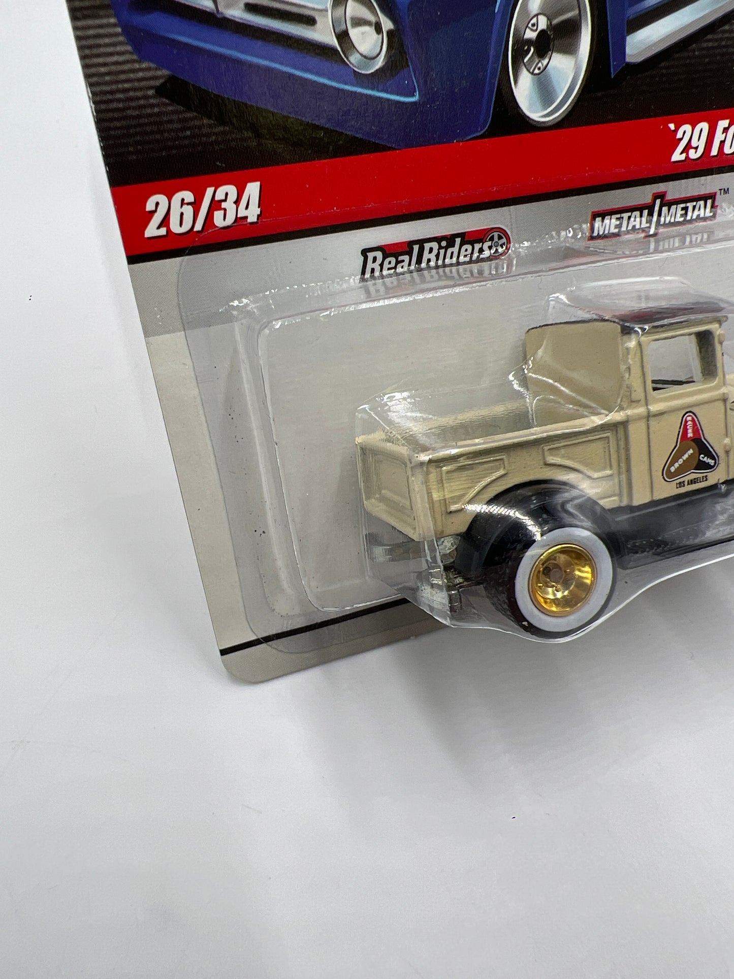 Hot Wheels Slick Rides #26 29 Ford Pickup Racer Brown Cams Cream 244J