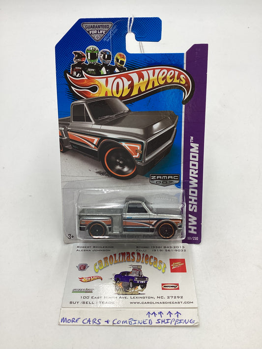 2013 HW Showroom Zamac 007 #161 Custom 69 Chevy Pickup 146A