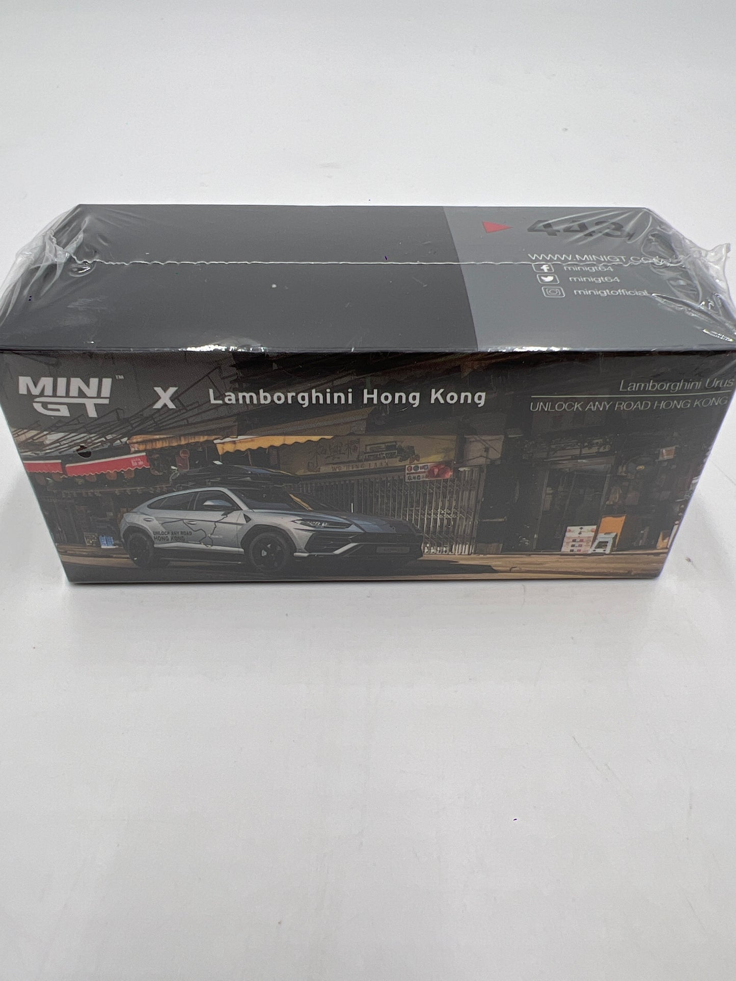 MiniGT X Lamborghini Urus Hong Kong Silver Sealed