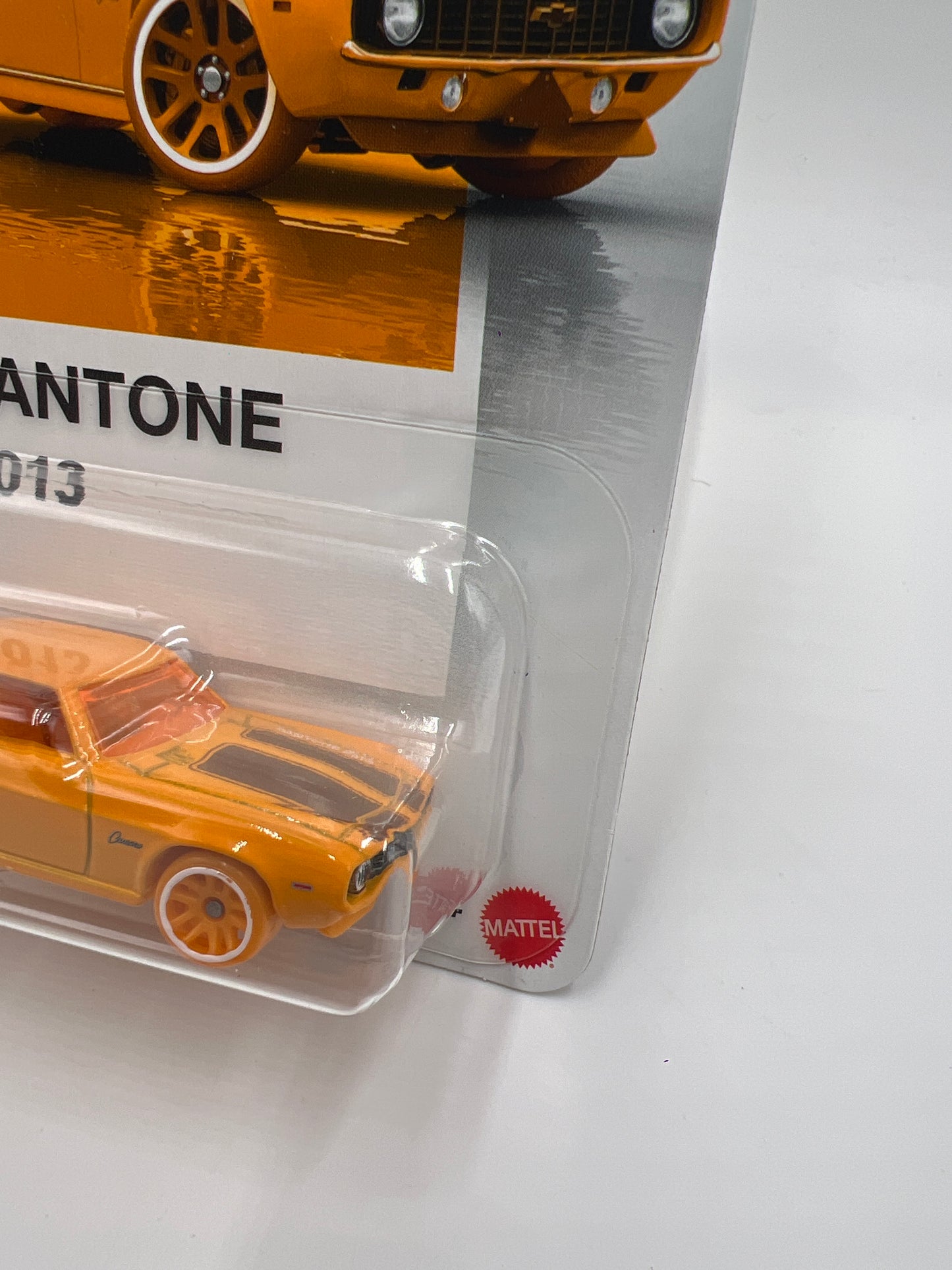 Hot Wheels Silver Series Pantone 2013 #5 69 Copo Camaro Orange 154C