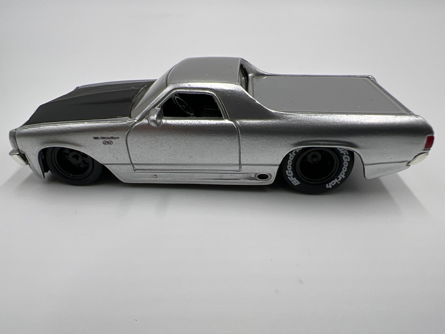 Jada Toys Big Time Muscle 1970 Chevy El Camino Silver Loose