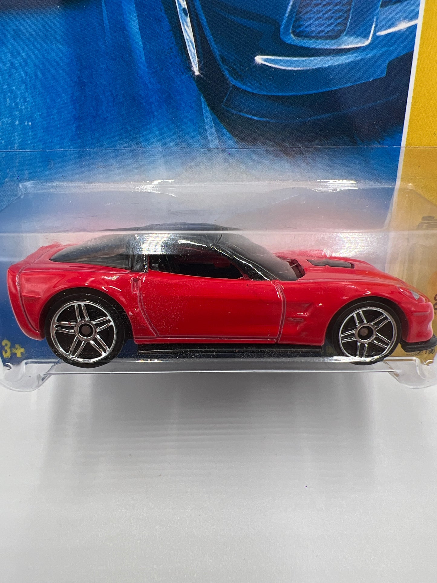 2008 Hot Wheels New Models #9 09 Corvette ZR1 Red 16A