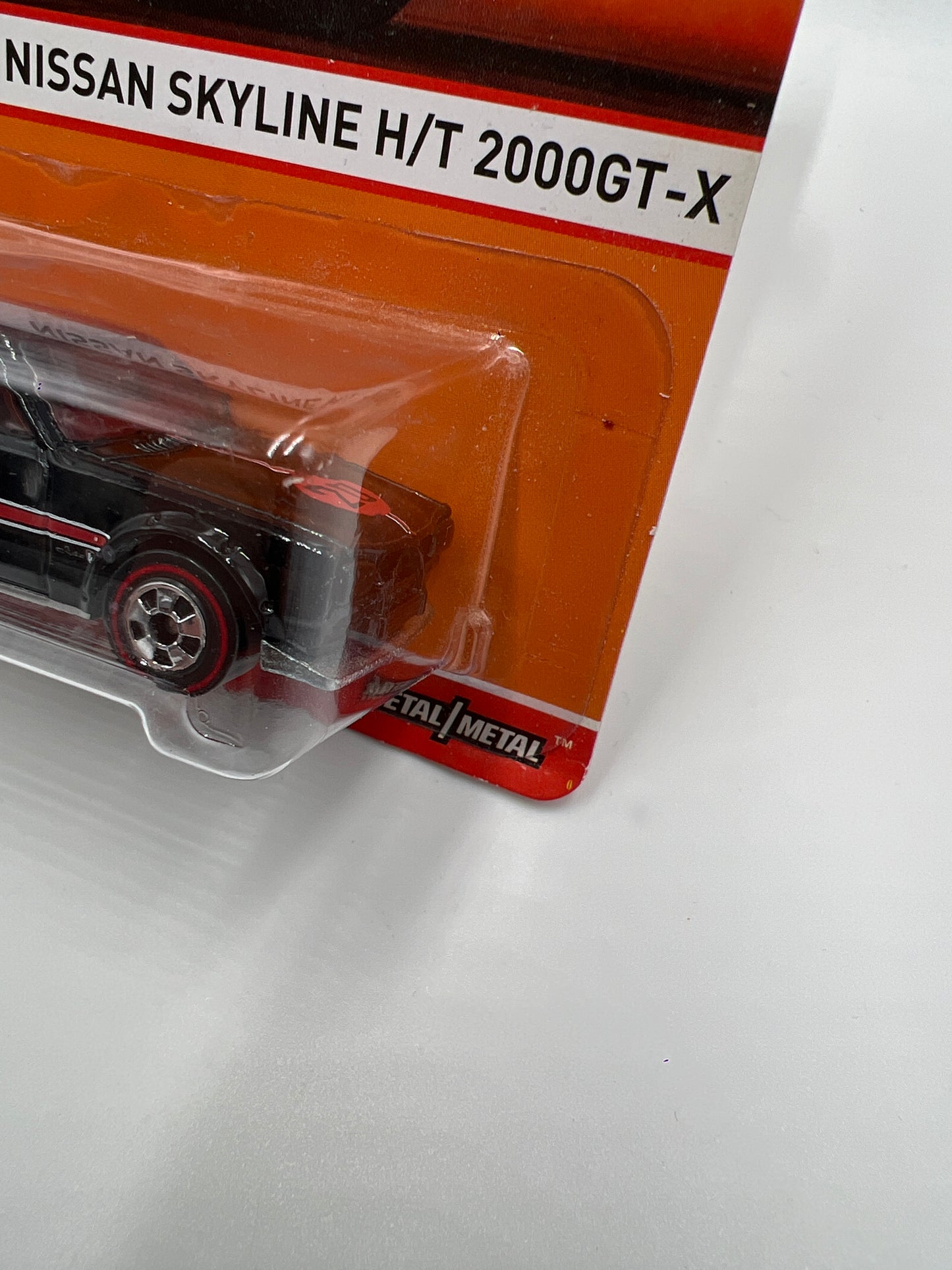 Hot Wheels Heritage Redline #2 Nissan Skyline H/T 2000GT-X Black Cracked Blister SR