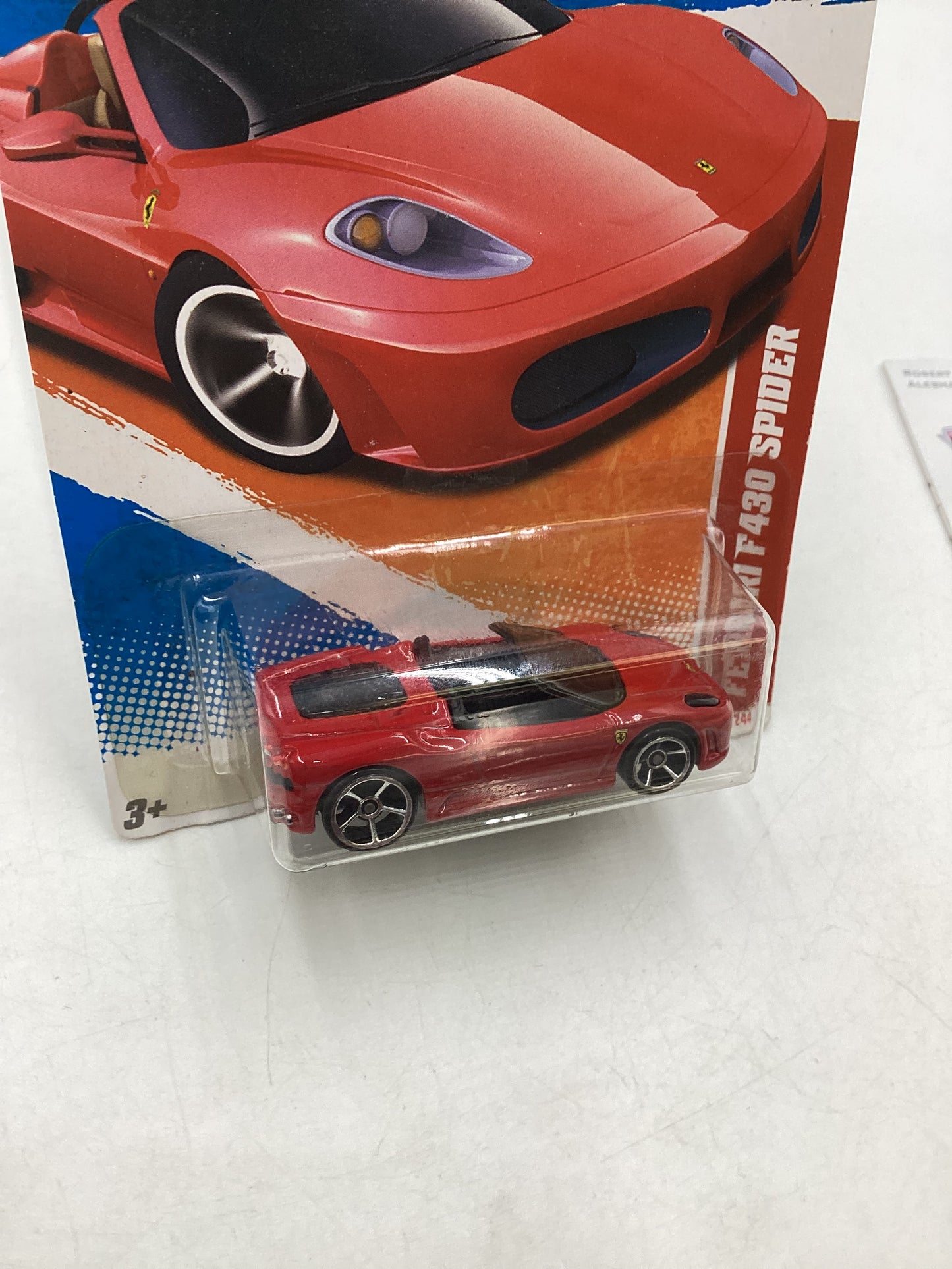 2011 Hot wheels #190 Ferrari F430 Spider Red SR