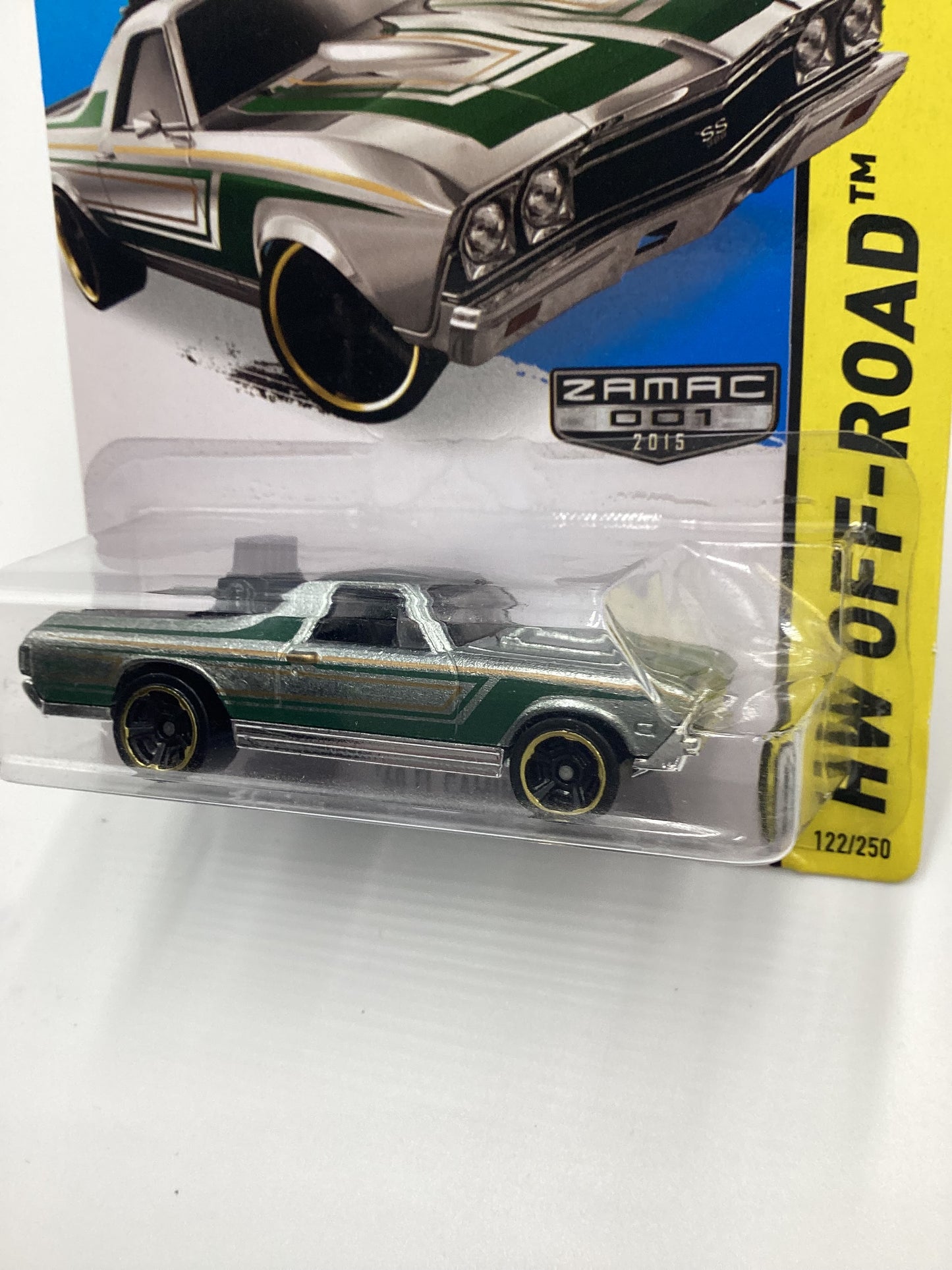 2015 Hot Wheels Zamac 001 #122 68 El Camino 145C