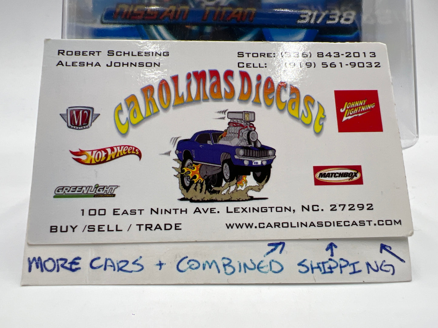 2006 Hot Wheels First Editions #31 Faster Than Ever Nissan Titan Silver W/Protector