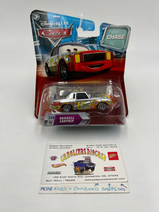 Disney Pixar Cars #114 Chase Darrell Cartrip Silver 140B