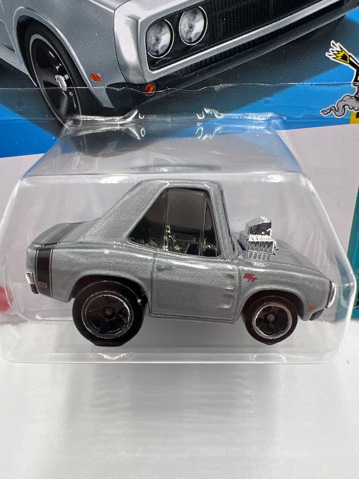 2024 Hot Wheels Q Case #161 Fast & Furious Tooned 70 Dodge Charger Silver 70G