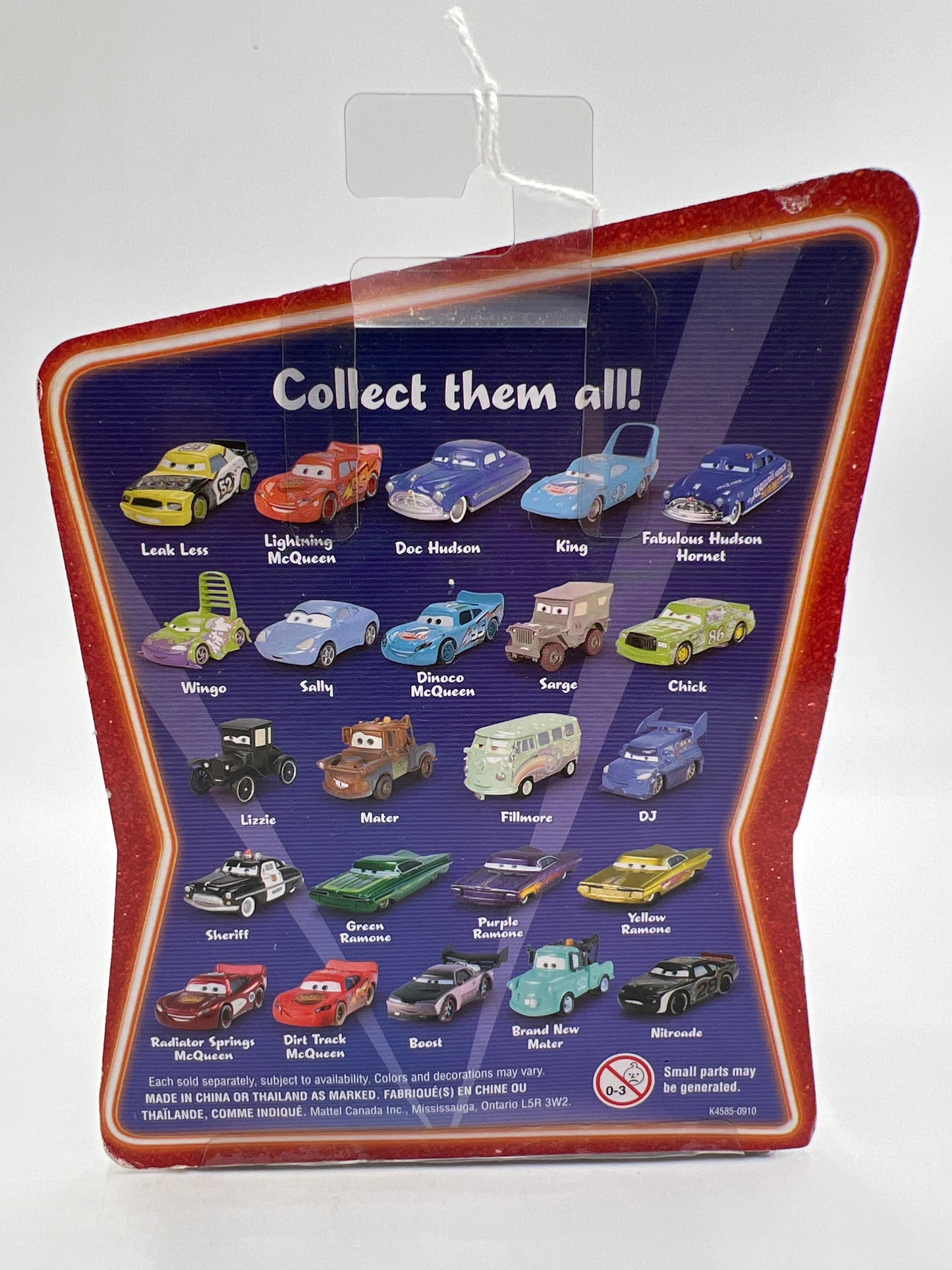 Disney Pixar Cars Supercharged Radiator Springs McQueen 138D