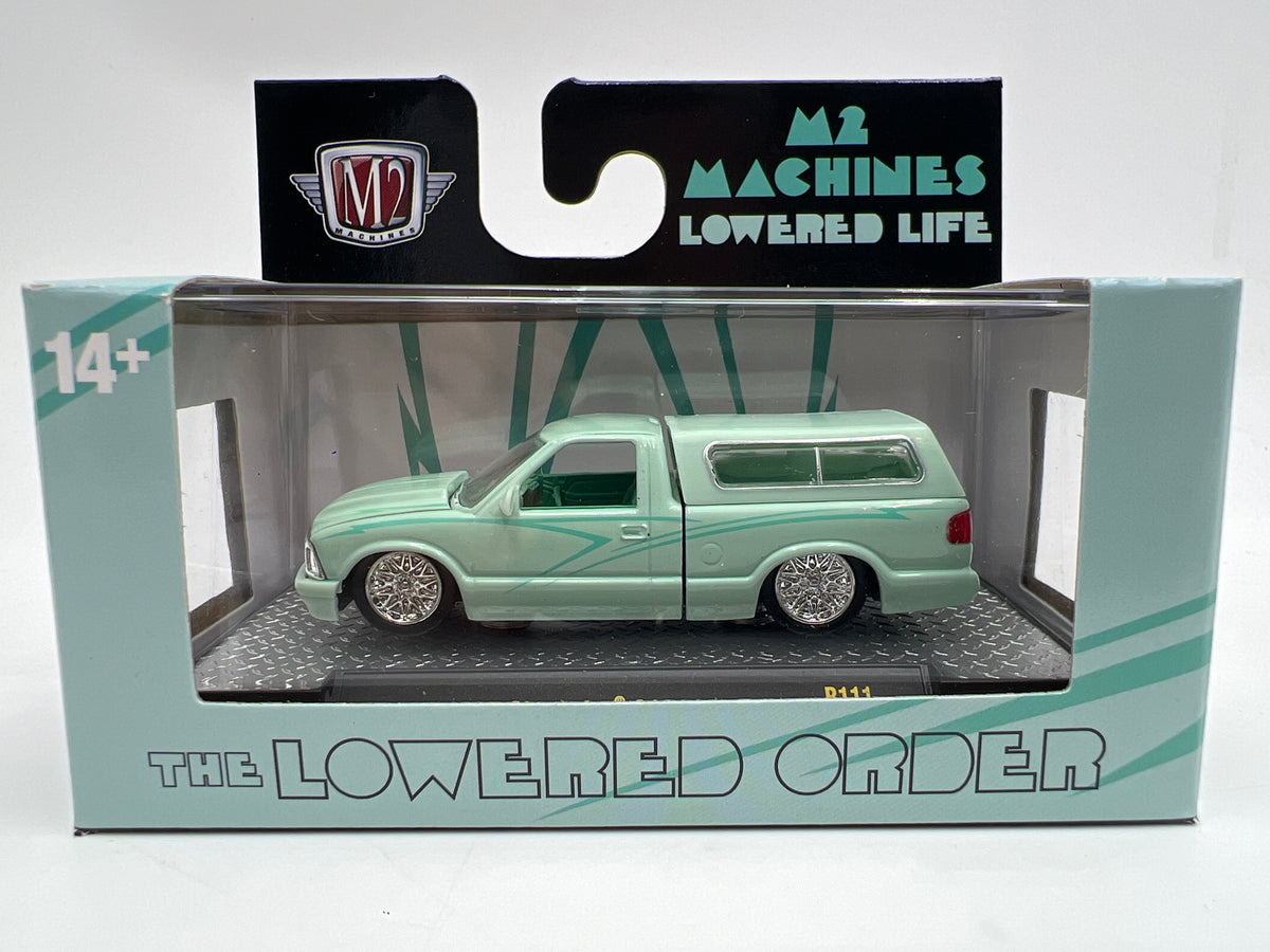 M2 Machines R111 1995 Chevrolet S10 Light Green