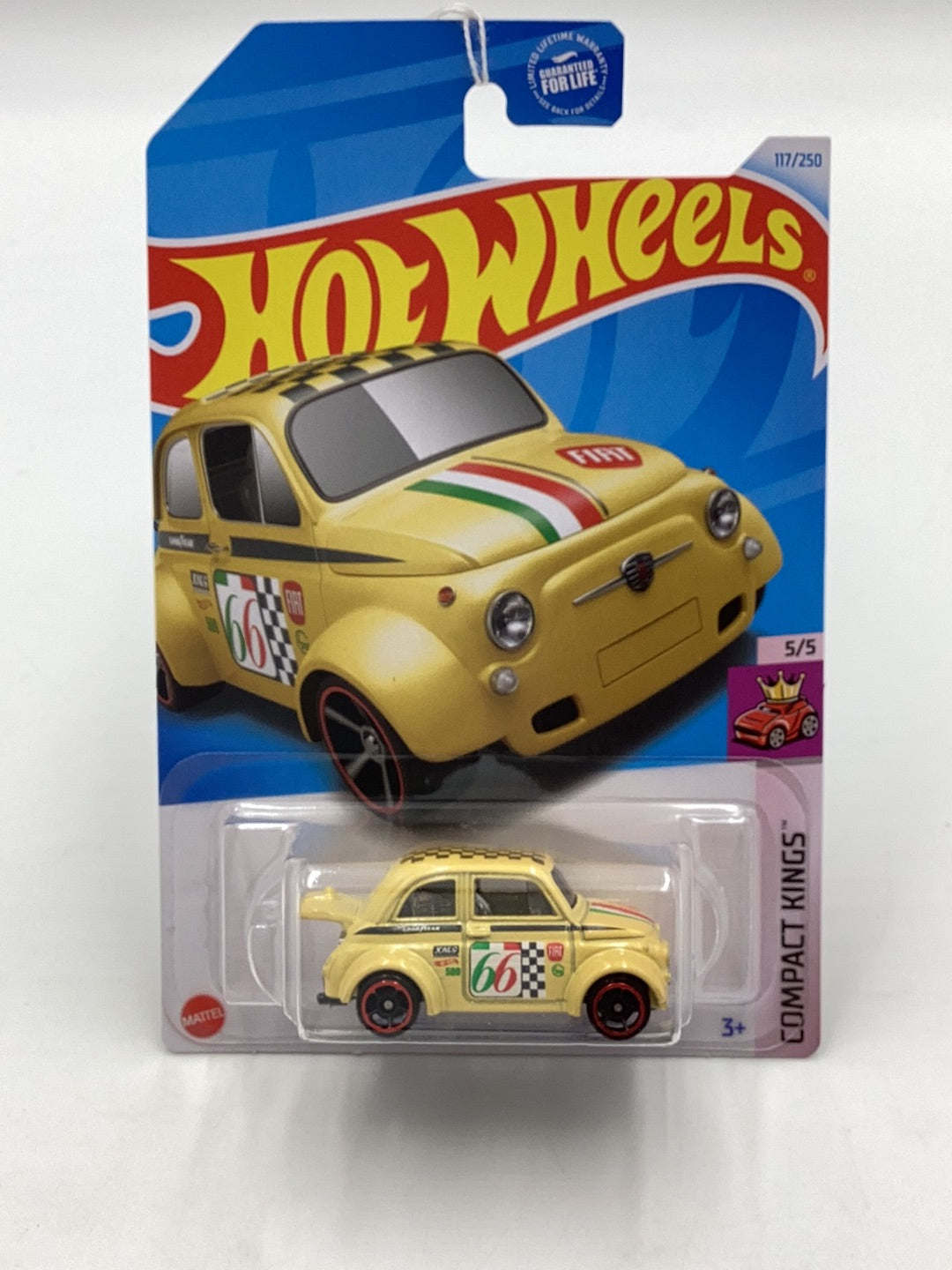 Hot Wheels 2024 E Case #117 60s Fiat 500D Modificado