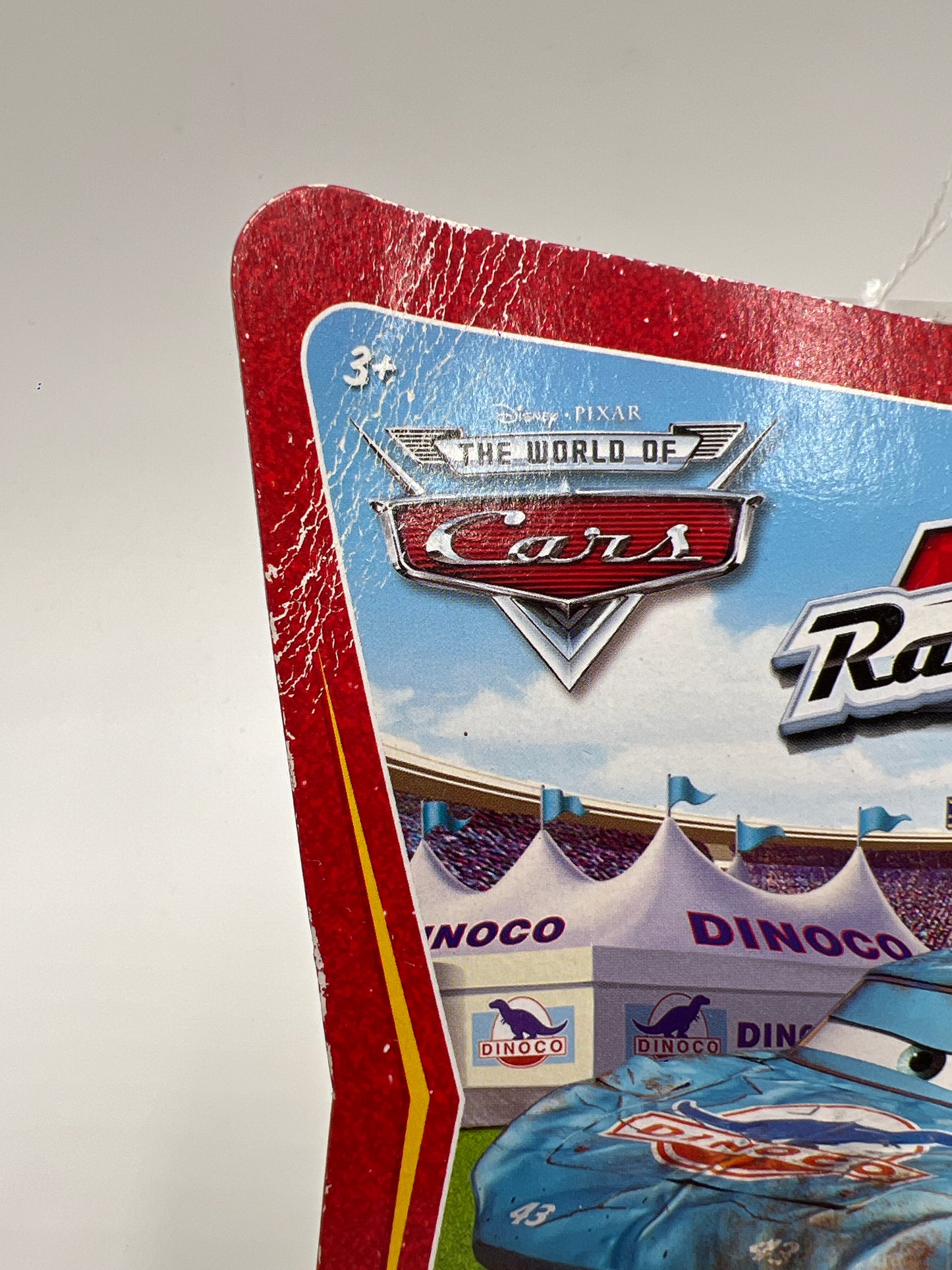 Disney Pixar The World Of Cars Race O Rama #82 Damaged King