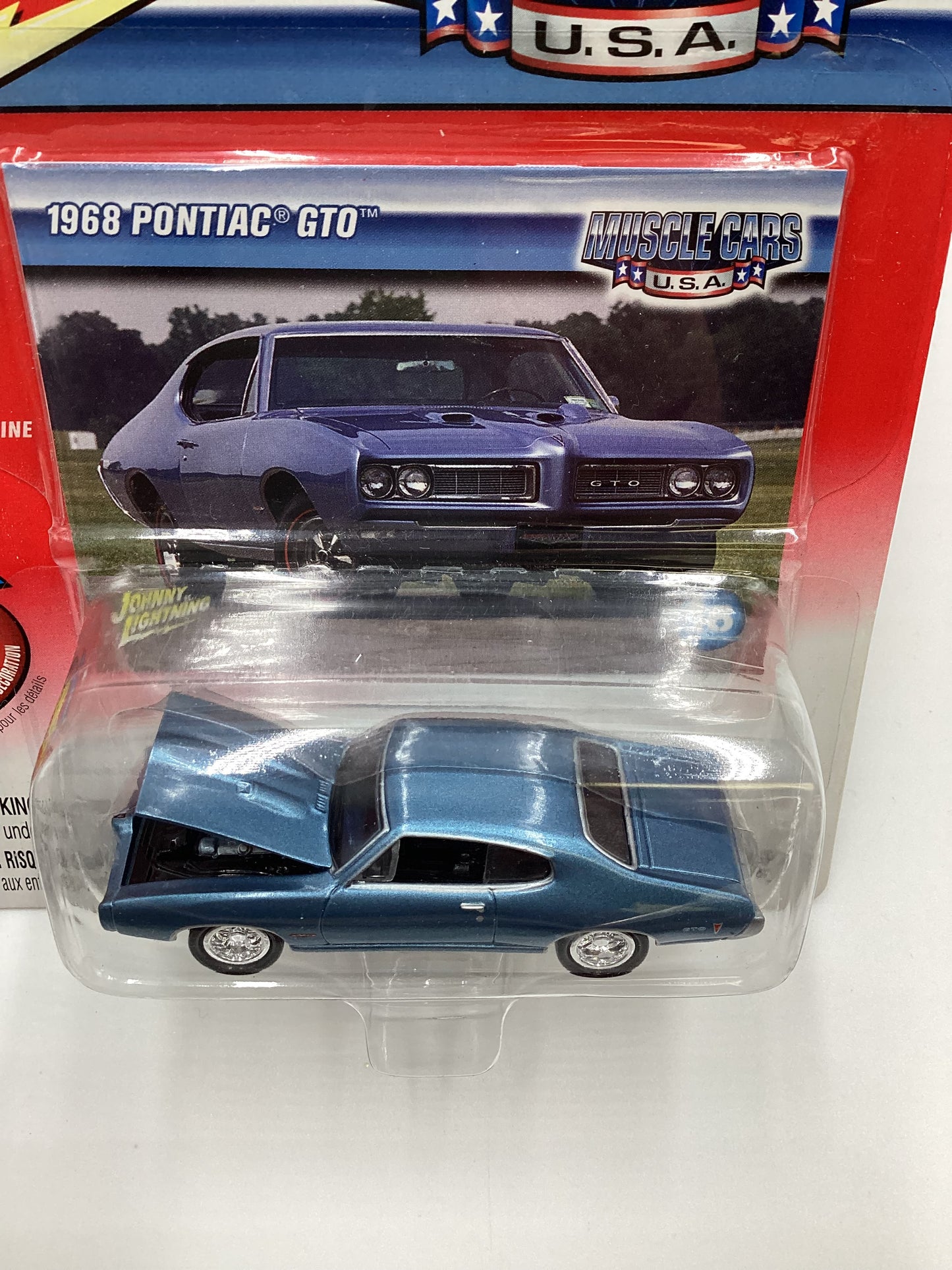 Johnny Lightning Muscle Cars USA 1968 Pontiac GTO 230G