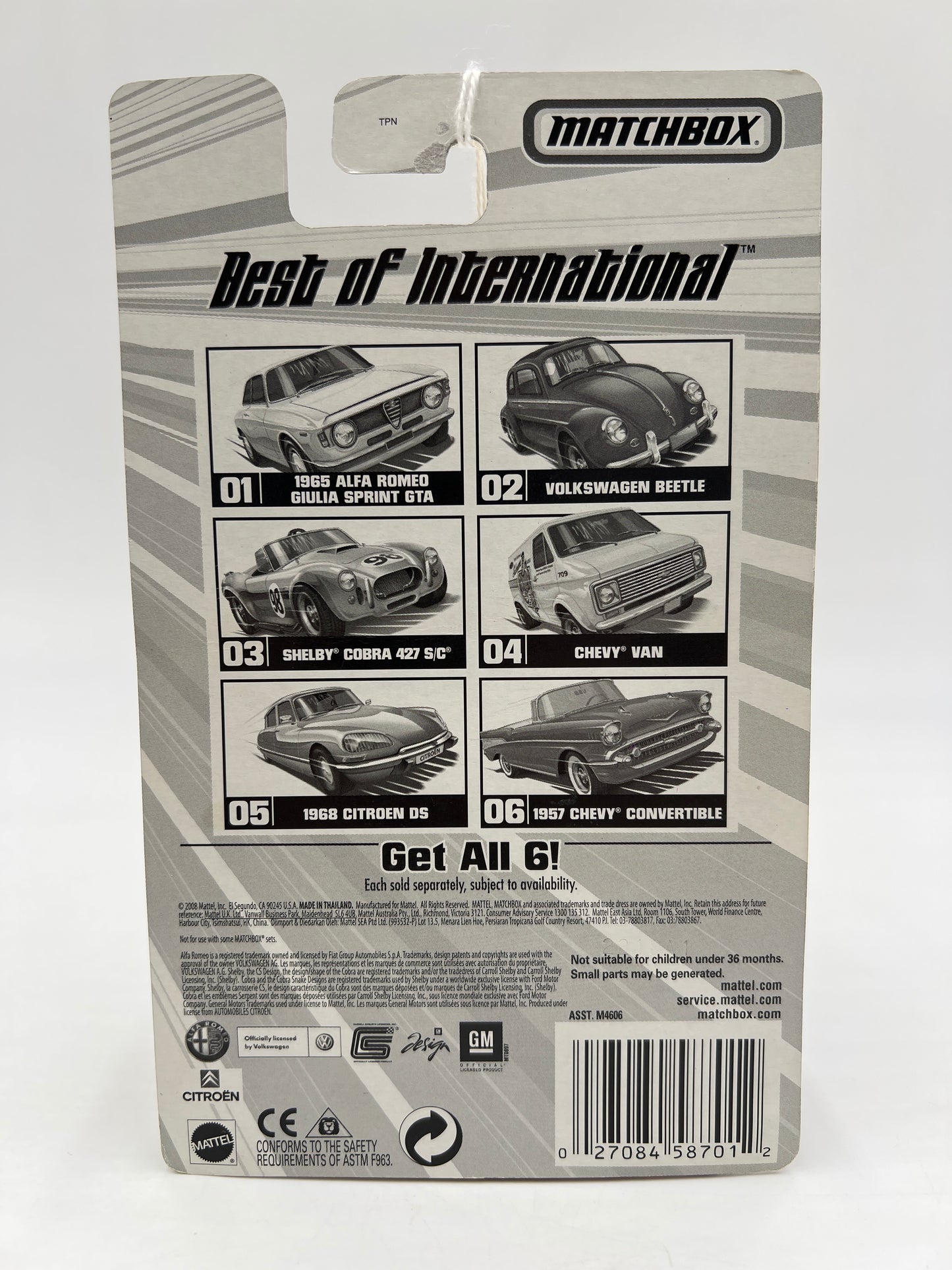 Matchbox Best of International #2 Volkswagen Beetle Purple