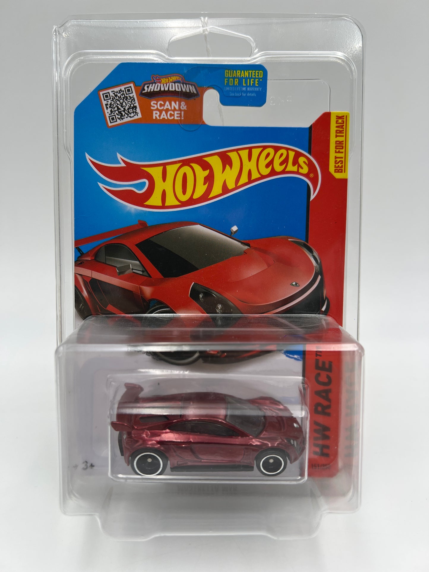 2015 Hot Wheels Super Treasure Hunt #151 Mastretta MXR Red W/Protector