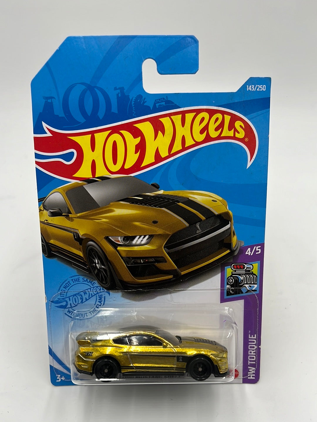 Hot Wheels 2021 Super Treasure Hunt 2020 Ford Mustang Shelby GT500 #143 W/Protector