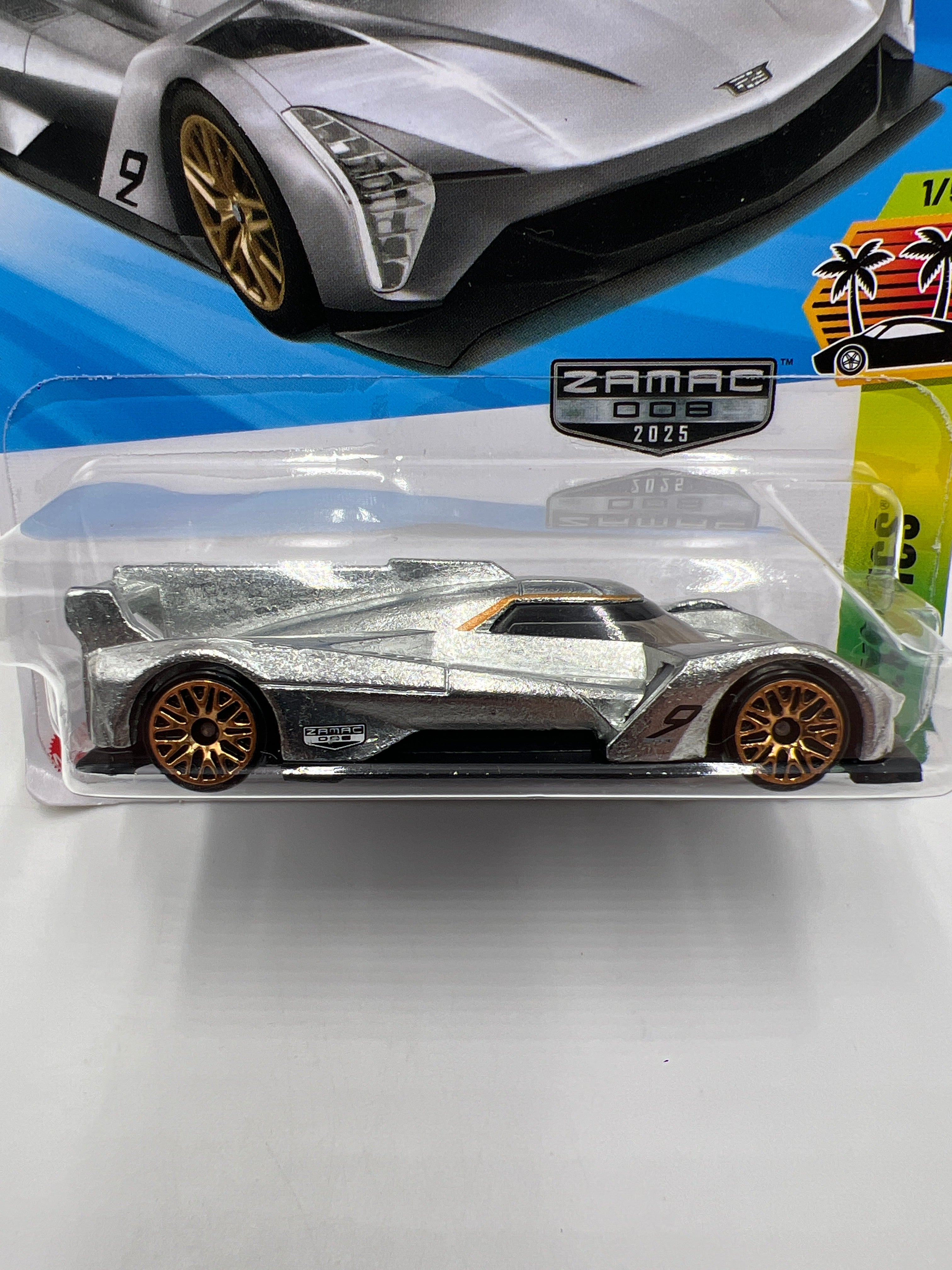 2025 Hot Wheels Walmart Exclusive Zamac 8 #99 Cadillac Project GTP