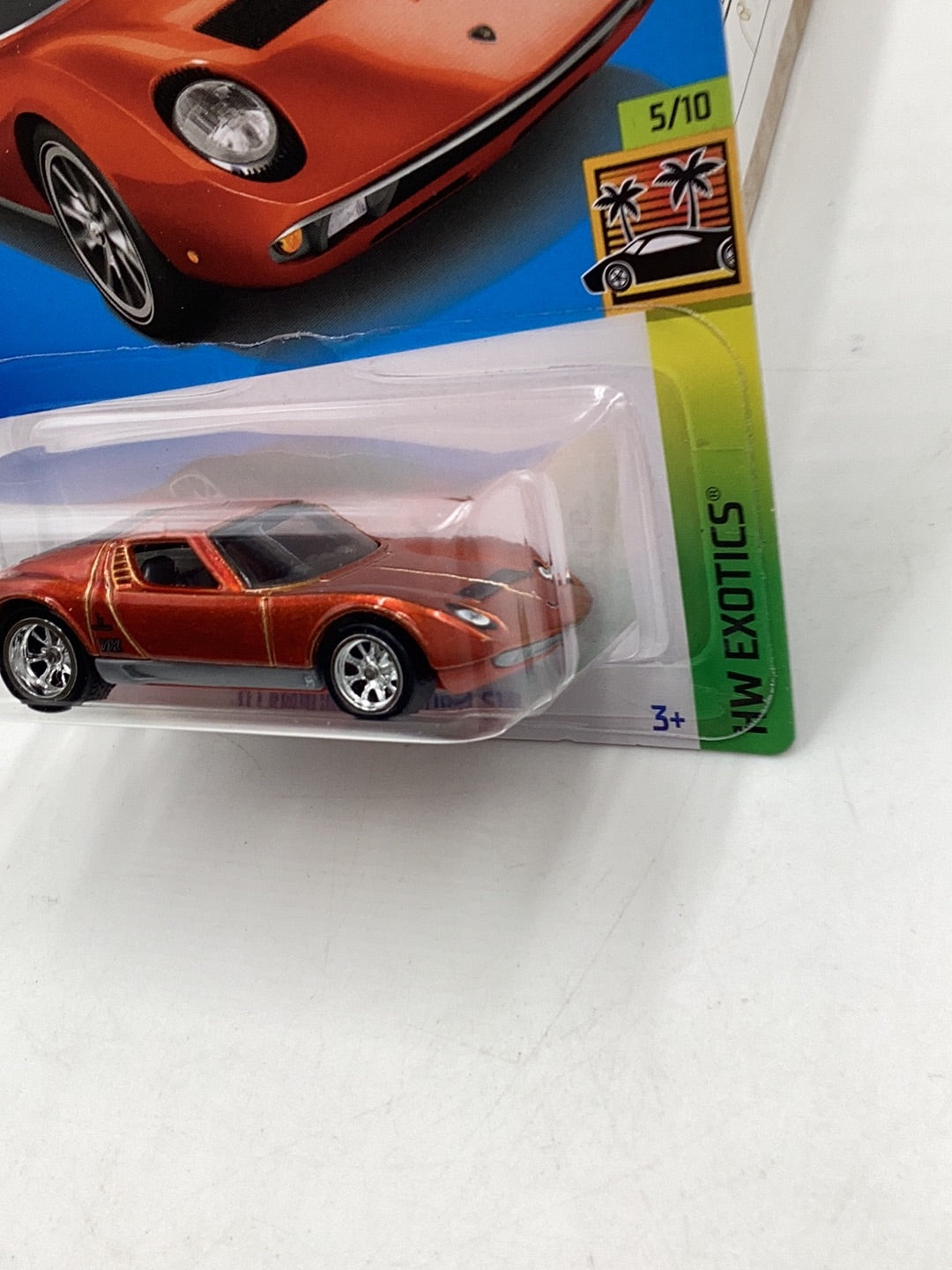 2022  hot wheels super treasure hunt 71 Lamborghini Miura SV W/ Protector