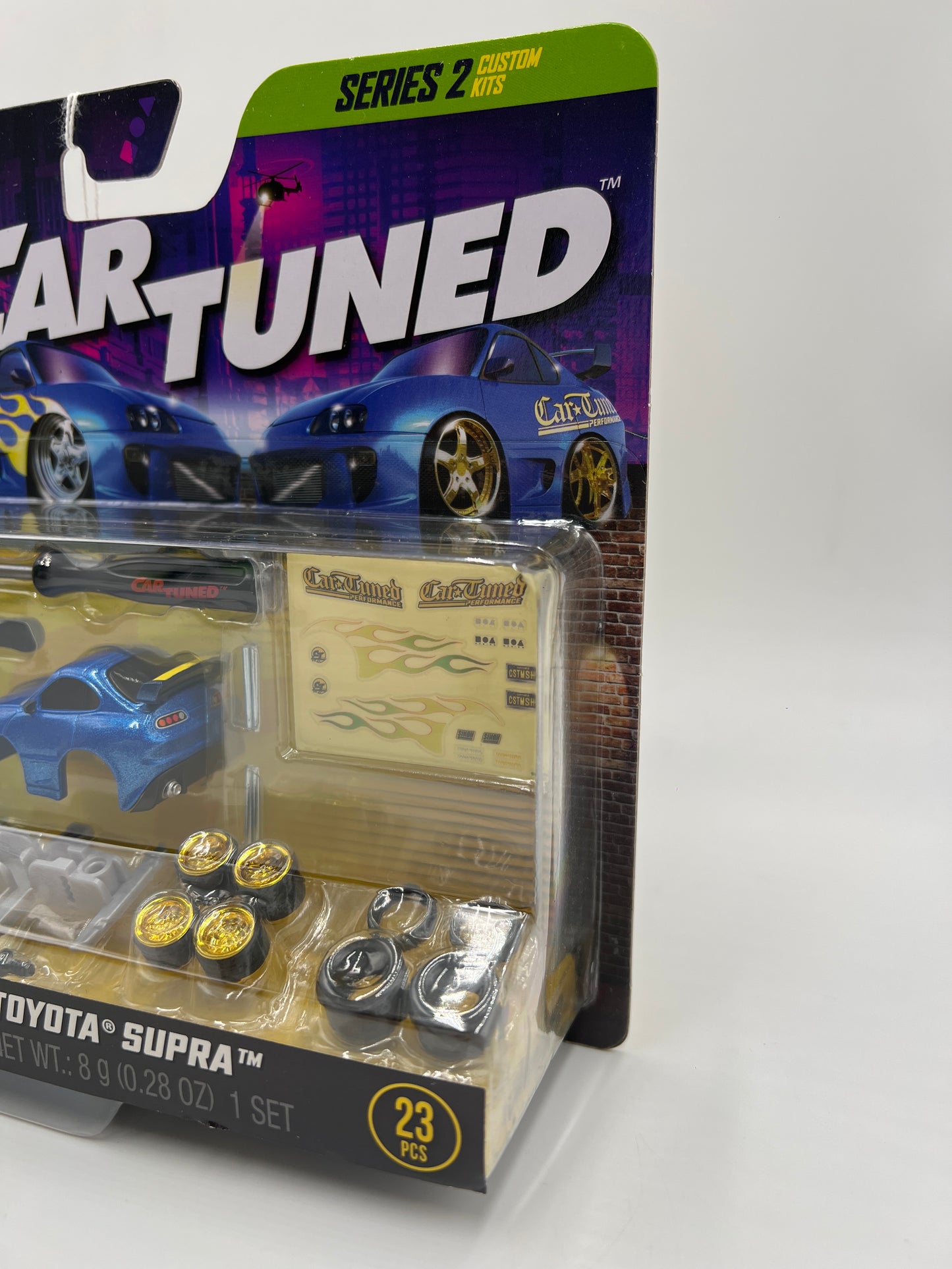 2025 Car Tuned Series 2 Custom Shop Castworks 93 Toyota Supra Blue 180i