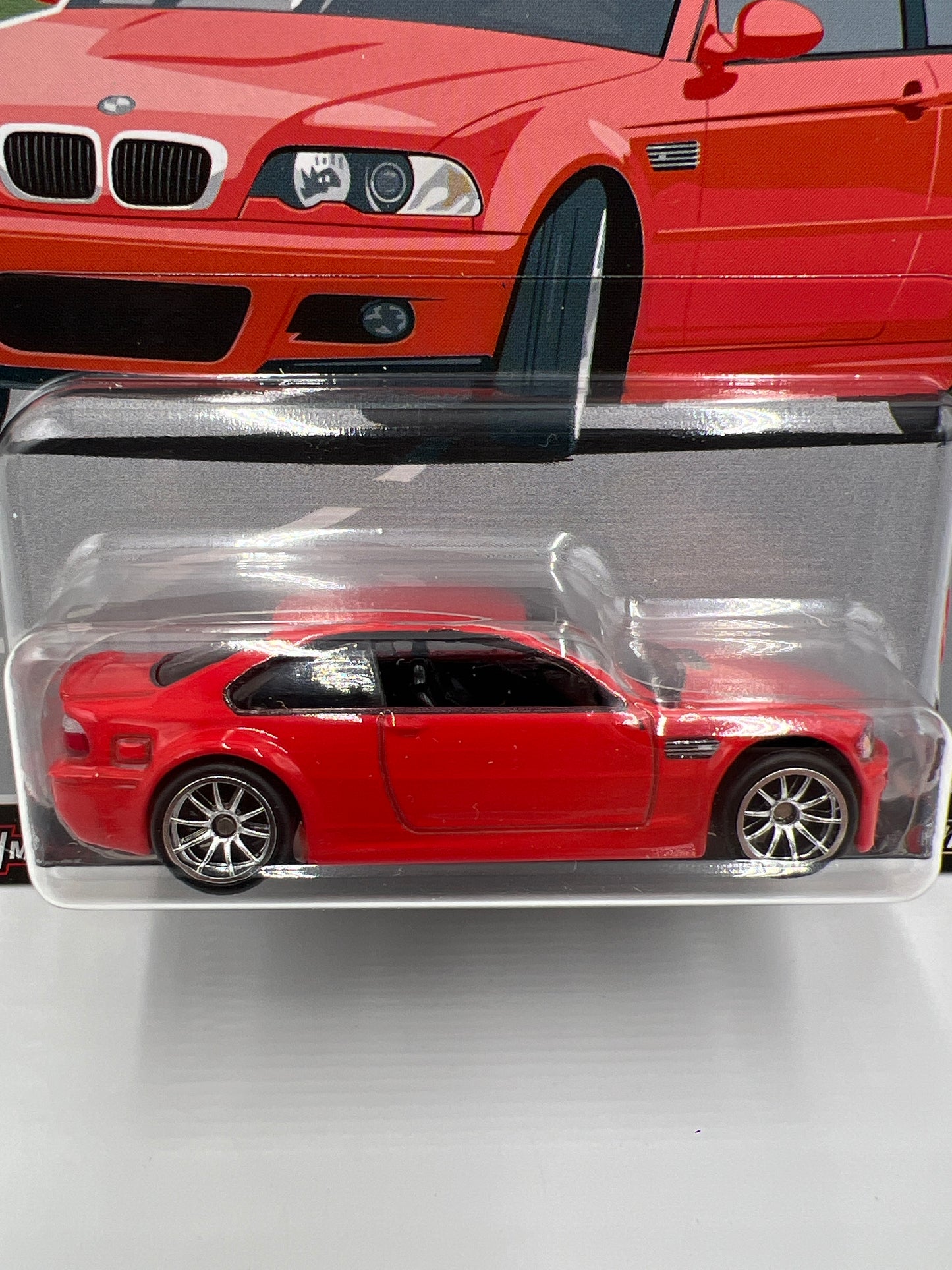 Hot Wheels Premium Auto Strasse #2 BMW M3 E46 Red 255i
