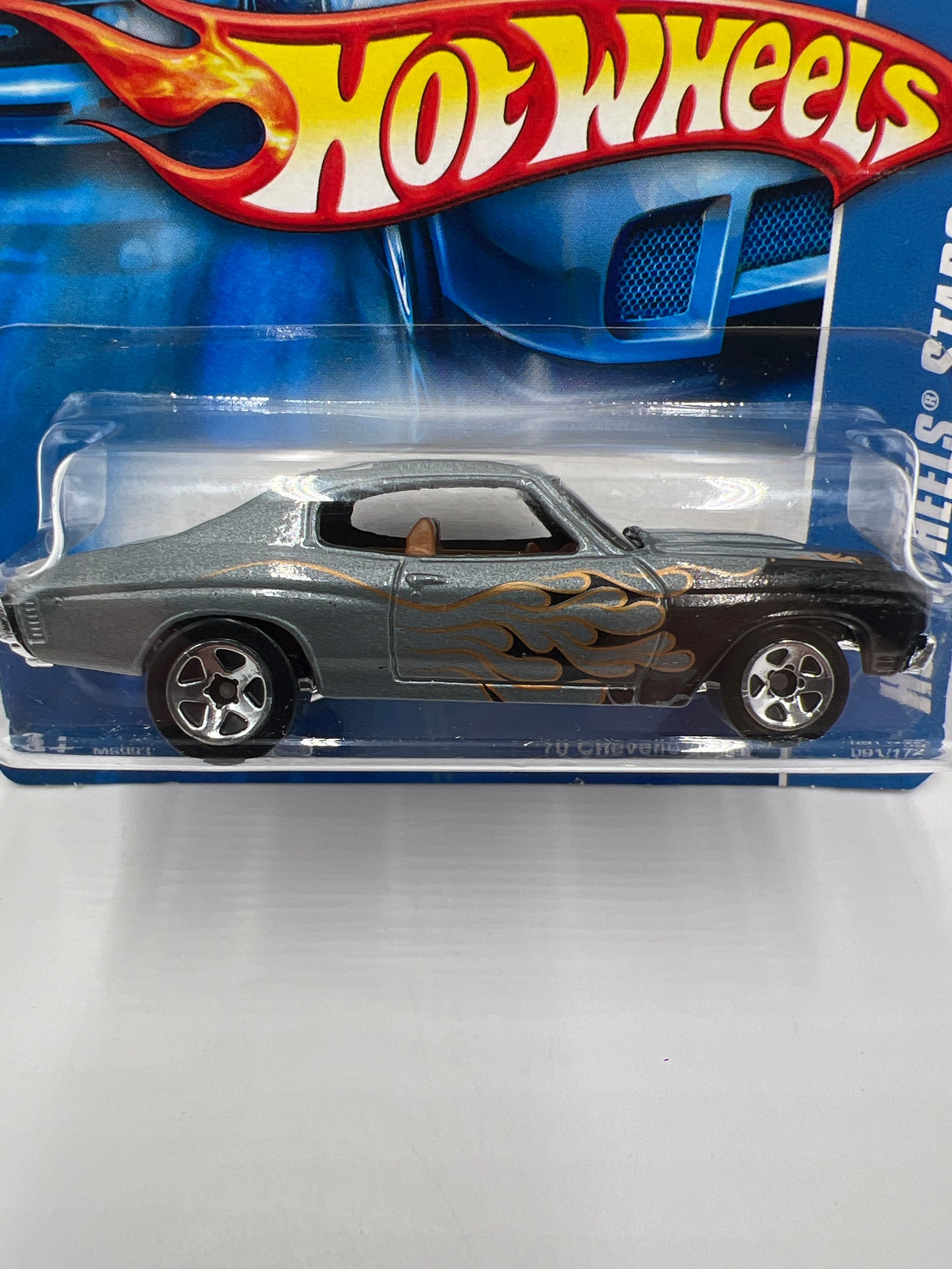 2008 Hot Wheels HW Stars #91 Short Card 70 Chevelle SS Gray 1C