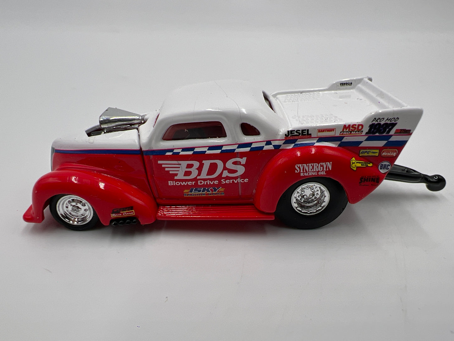 Hot Wheels Collectibles 1/64 Cool N Custom 37 Pro Mod Chevy Red/White Loose