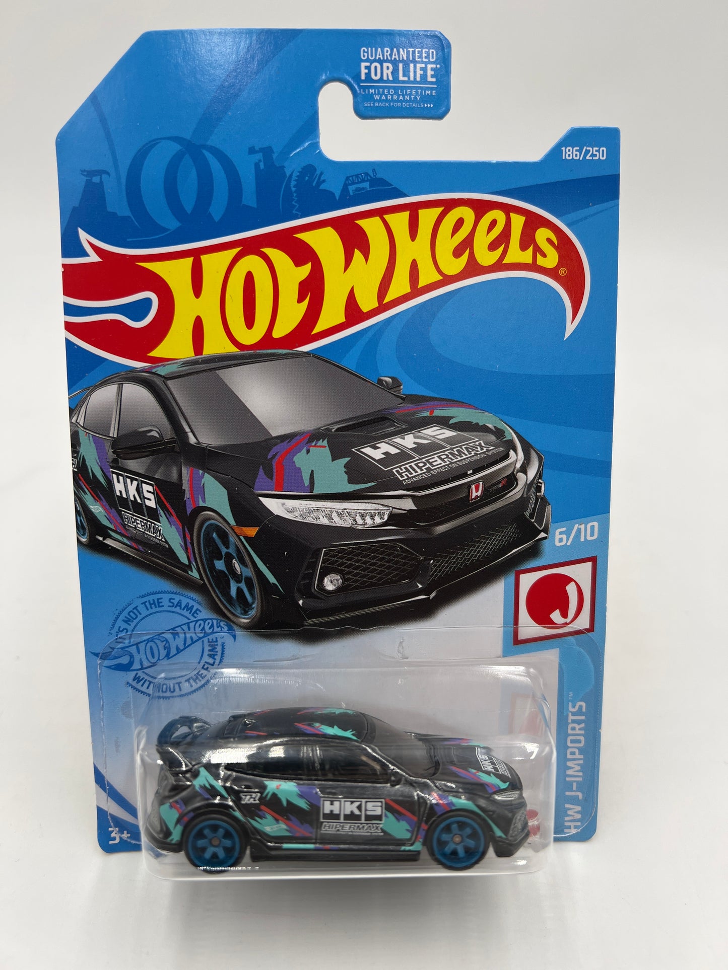 2021 Hot Wheels Super Treasure Hunt 2018 Honda Civic Type R W/Protector