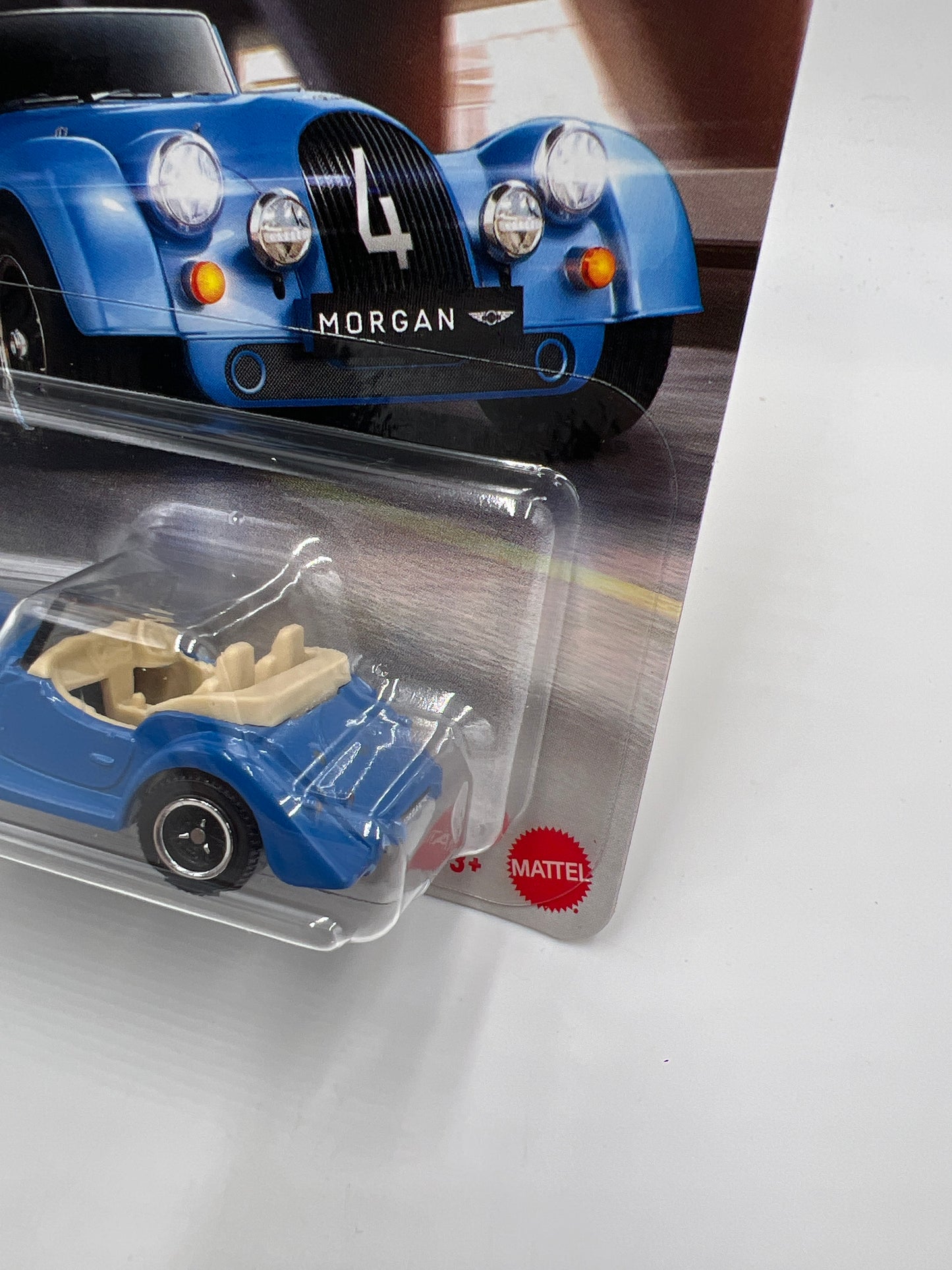 2025 Matchbox #81 Morgan Plus Four Blue 215H