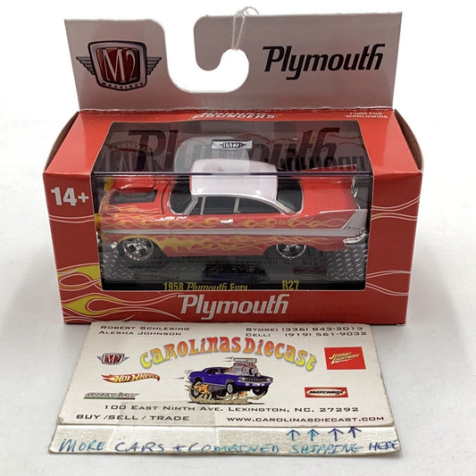 M2 Machines Ground Pounders 1958 Plymouth Fury R27