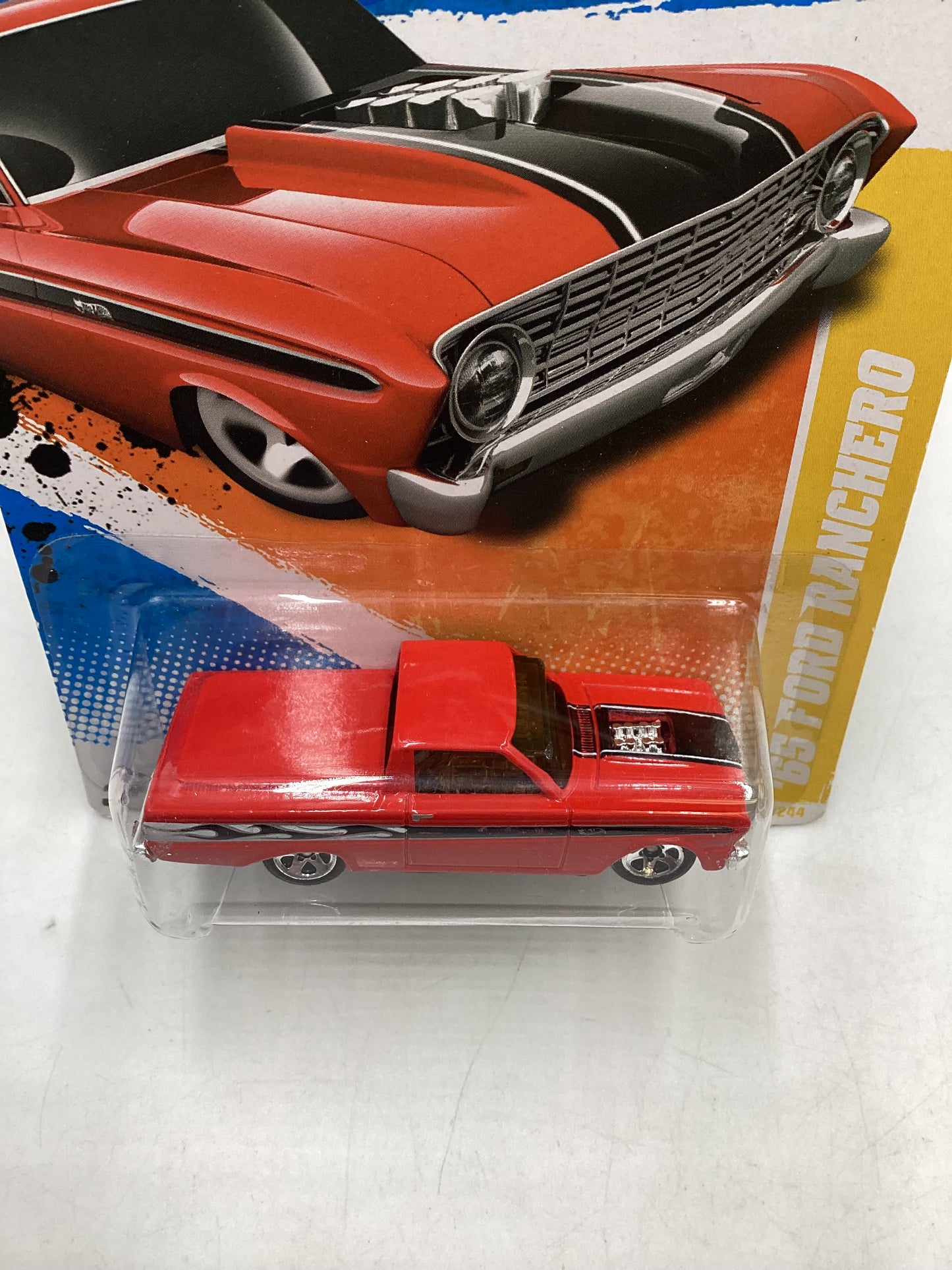 2011 Hot Wheels #41 65 Ford Ranchero Red 23H