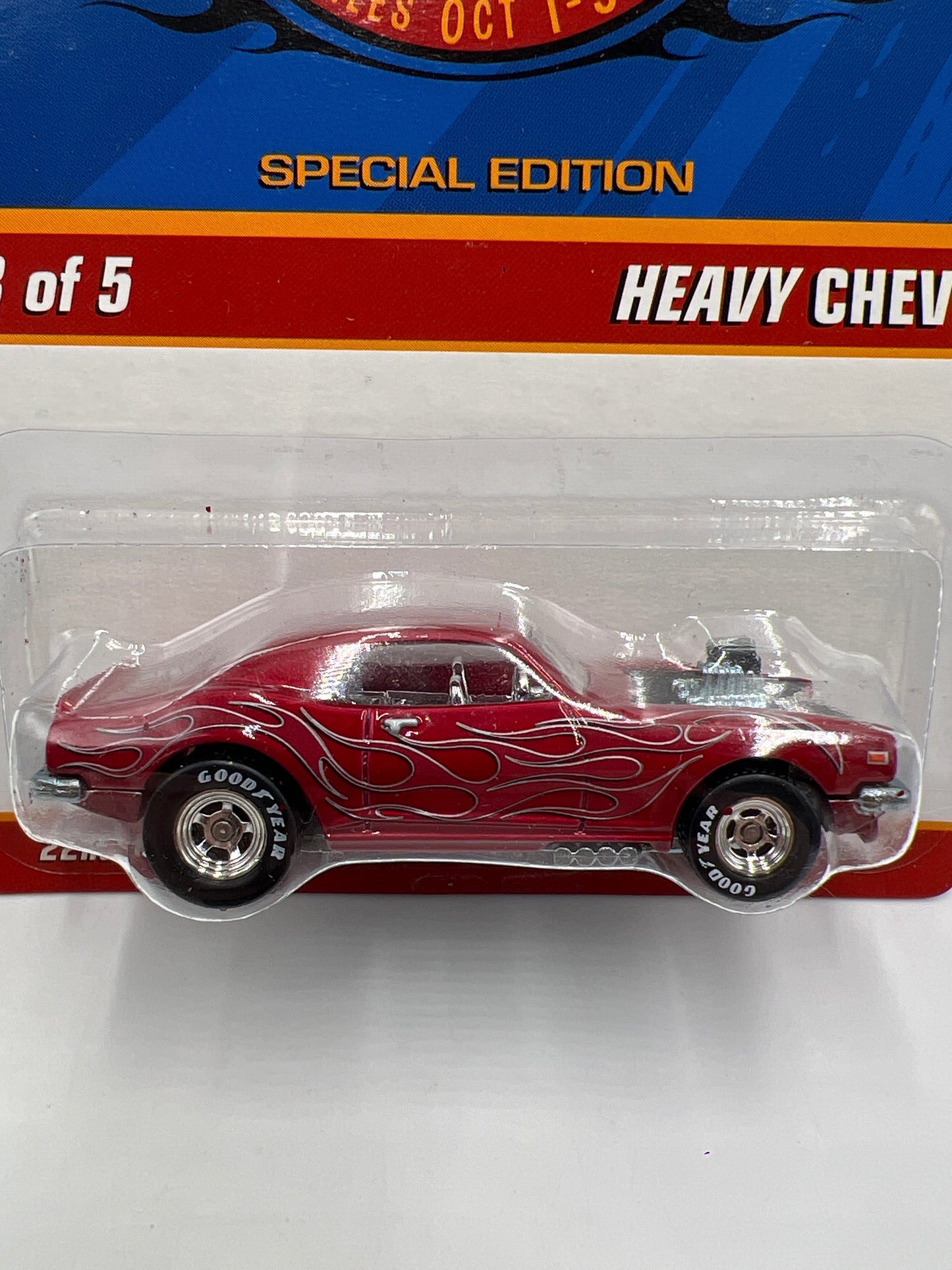 2008 Hot Wheels 22nd Annual Collectors Convention LA 1 of 3000 Heavy Chevy W/Protector